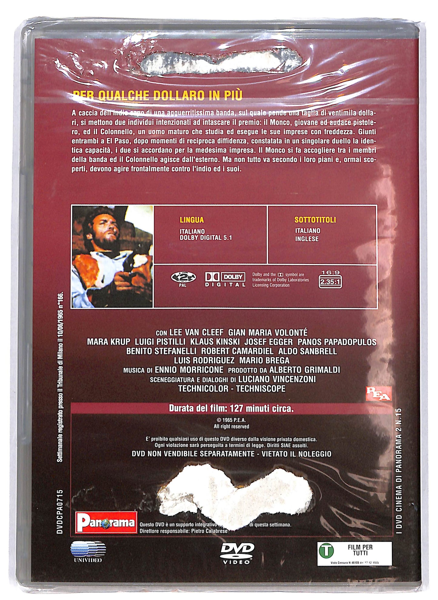 EBOND Per qualche dollaro in piu EDITORIALE DVD DB766856