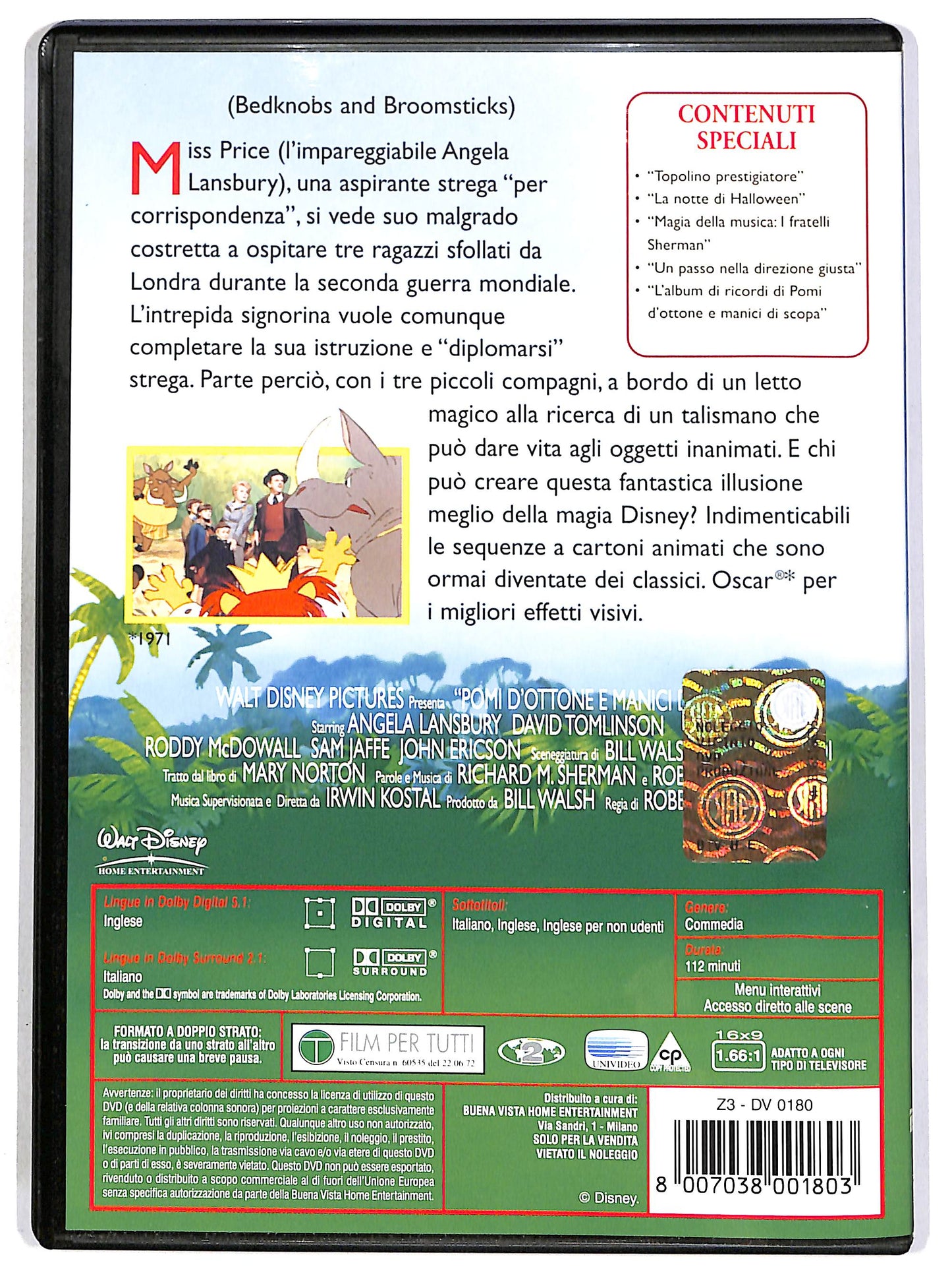 EBOND Pomi d'ottone e manici di scopa DVD DB767006