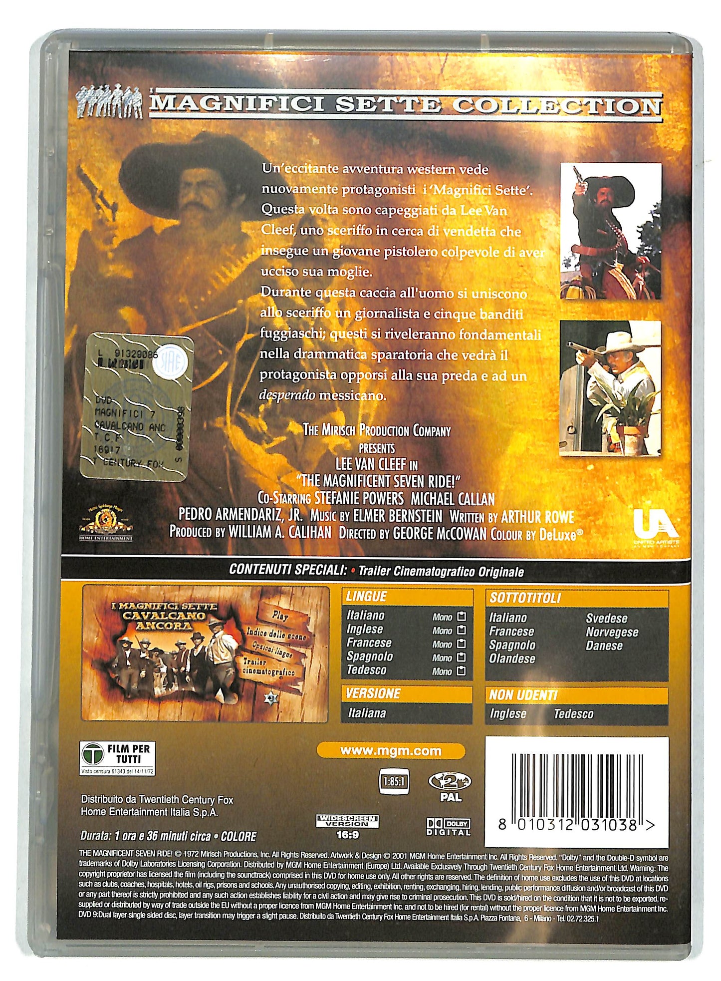 EBOND I Magnifici Sette Cavalcano Ancora DVD DB767013