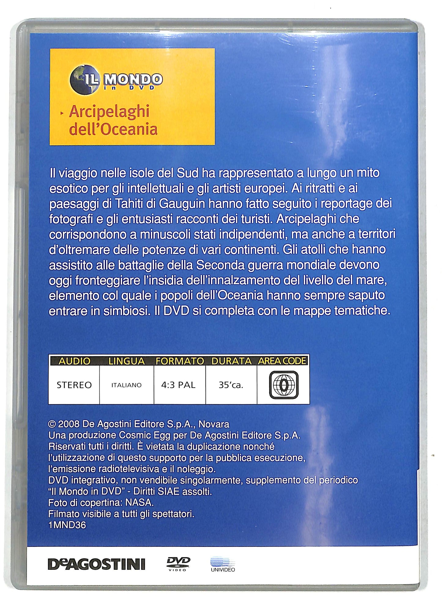 EBOND Il Mondo in - Arcipelaghi dell'Oceania vol.36 EDITORIALE DVD DB767302