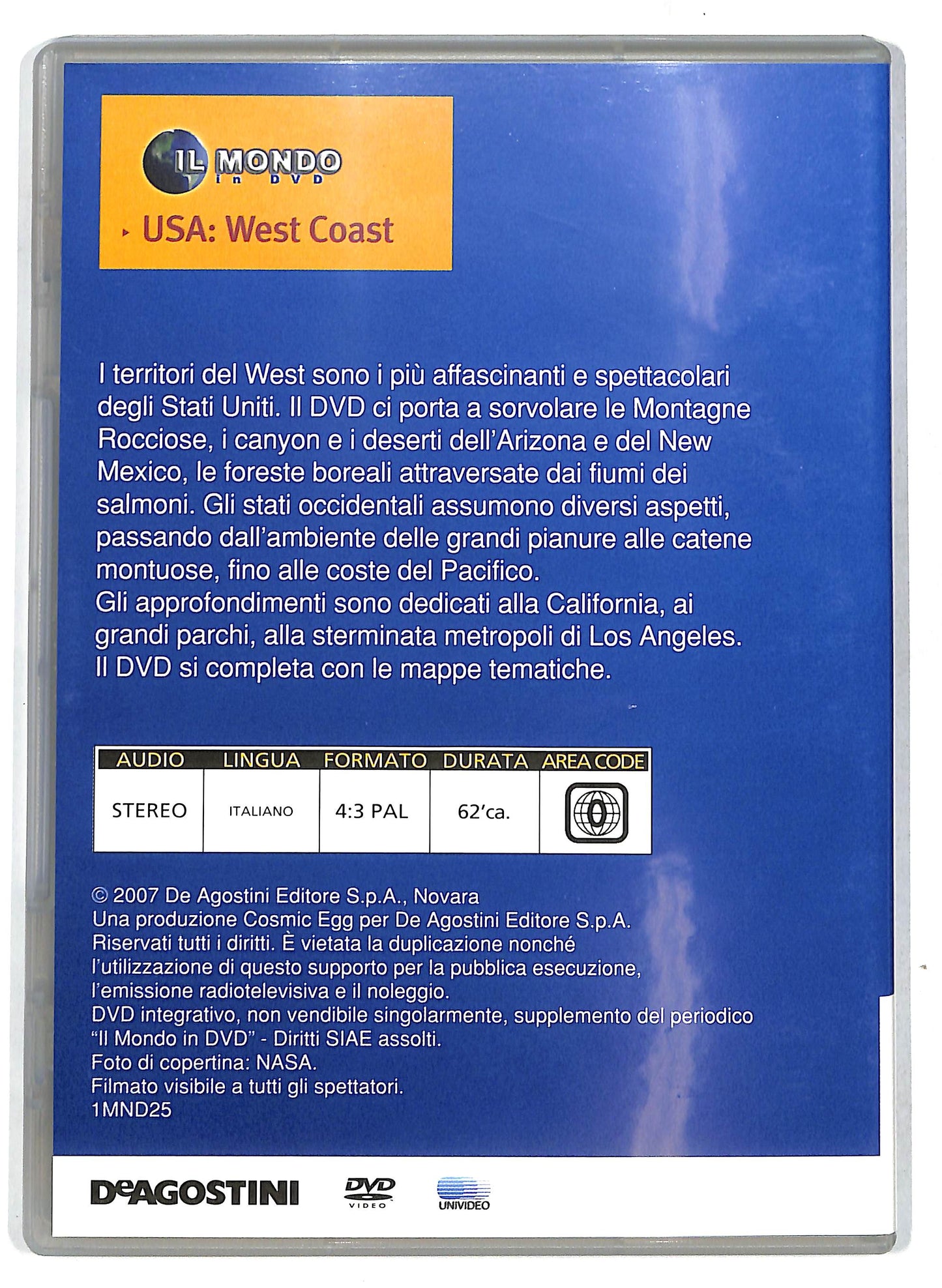 EBOND Il mondo in - USA West Coast Volume 25 EDITORIALE DVD DB767316