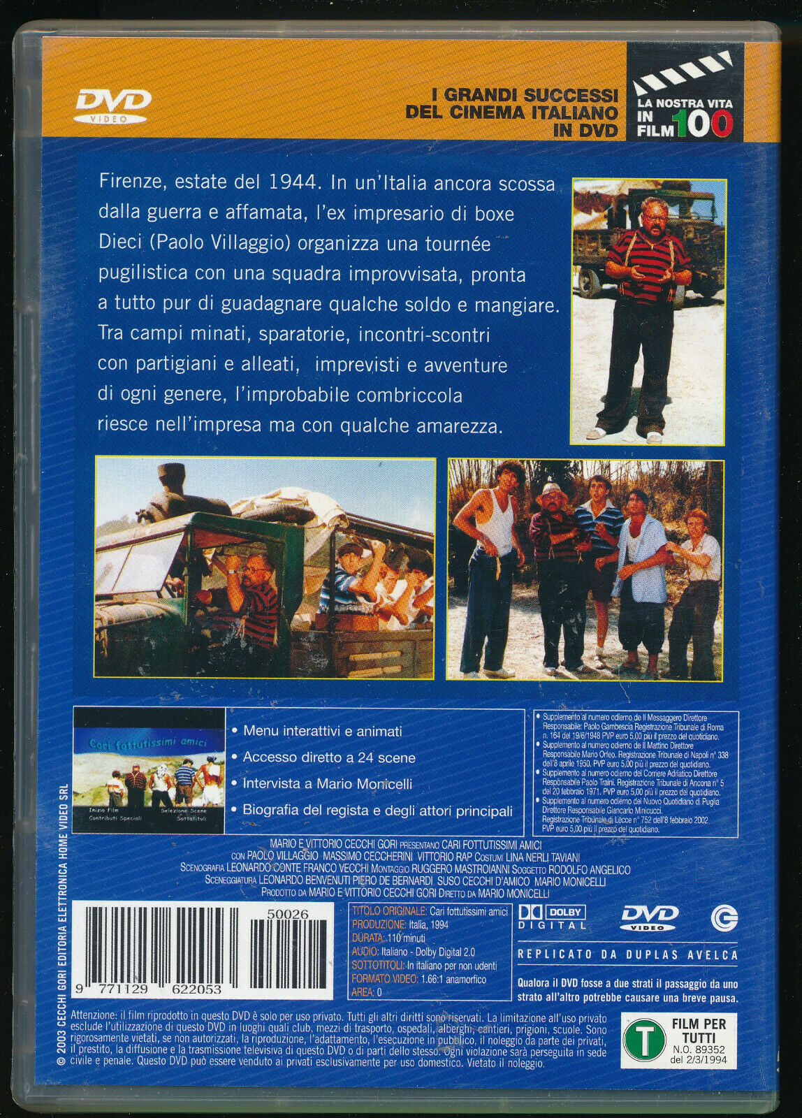 EBOND Cari Fottutissimi Amici Editoriale DVD DB767328