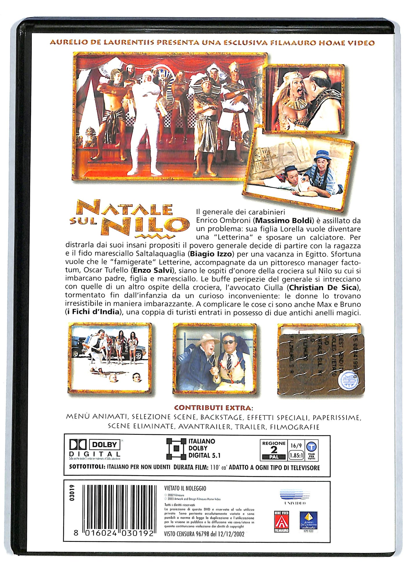 EBOND Natale Sul Nilo DVD DB767811