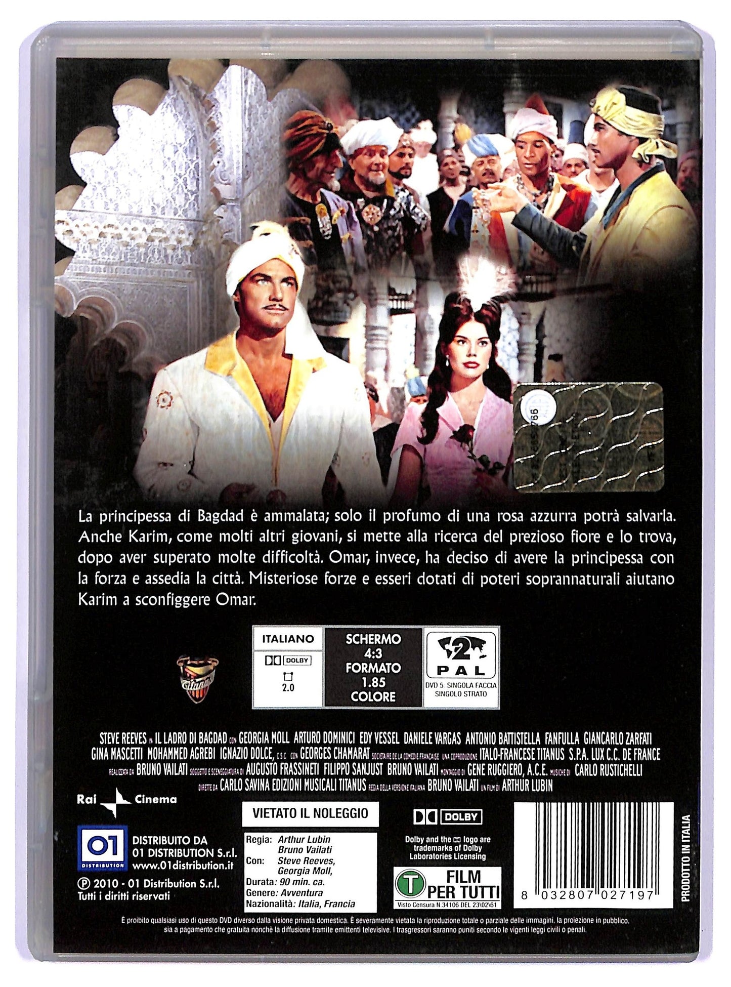EBOND Il ladro di Bagdad (film 1961) DVD DB767843