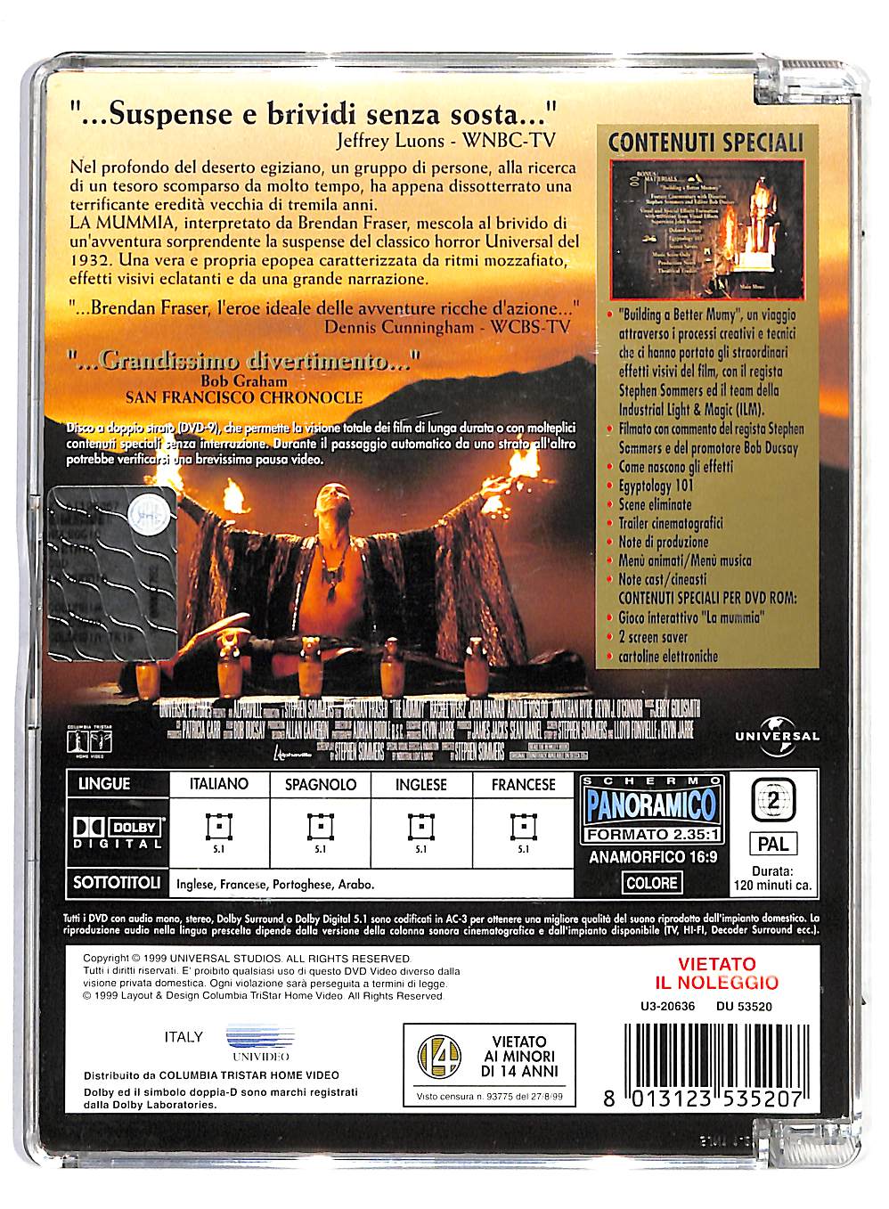 EBOND La Mummia super Jewel Box DVD DB767862