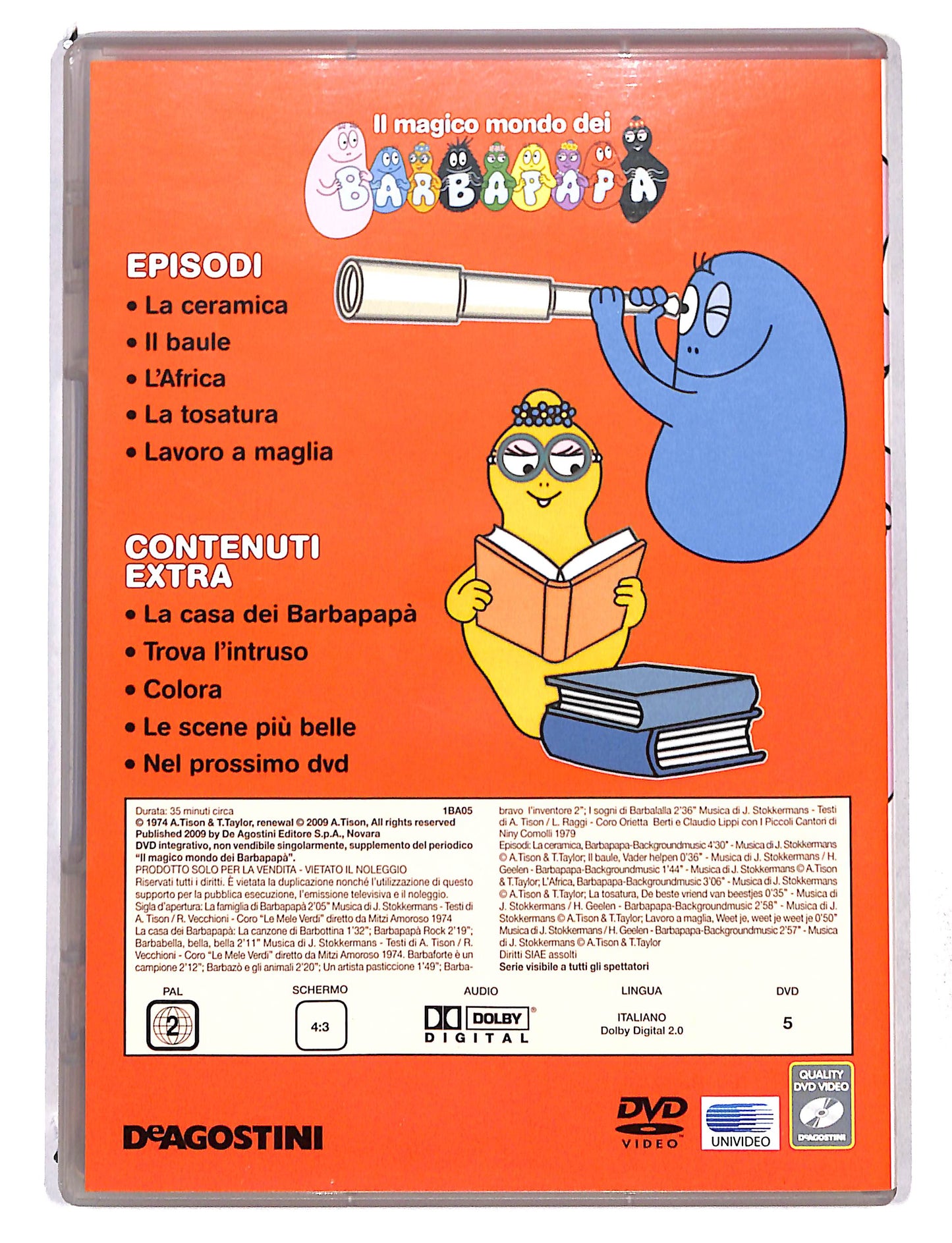 EBOND Il Magico mondo dei Barbapapa vol.5 EDITORIALE DVD DB768411