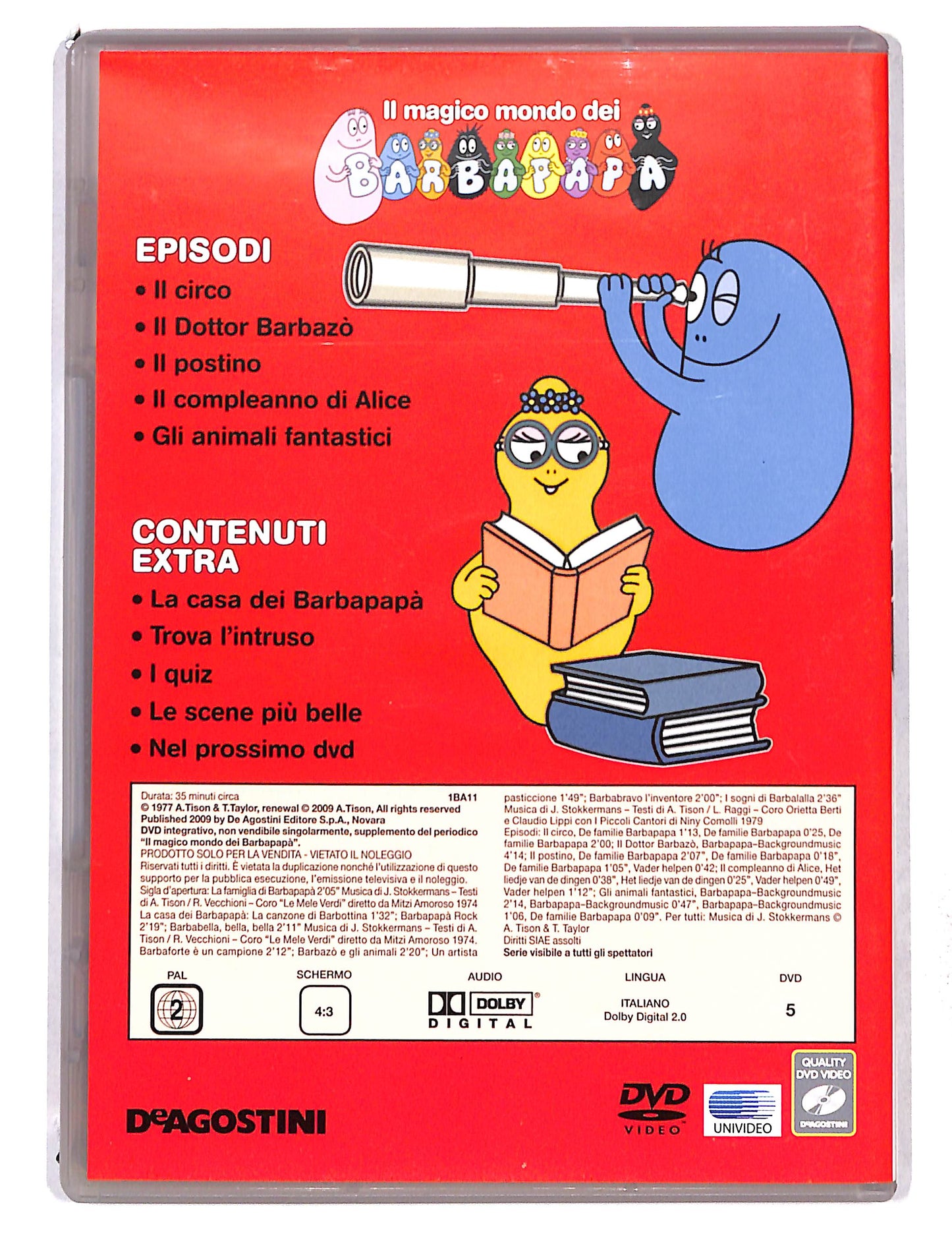 EBOND Il Magico mondo dei Barbapapa vol.11 EDITORIALE DVD DB768418