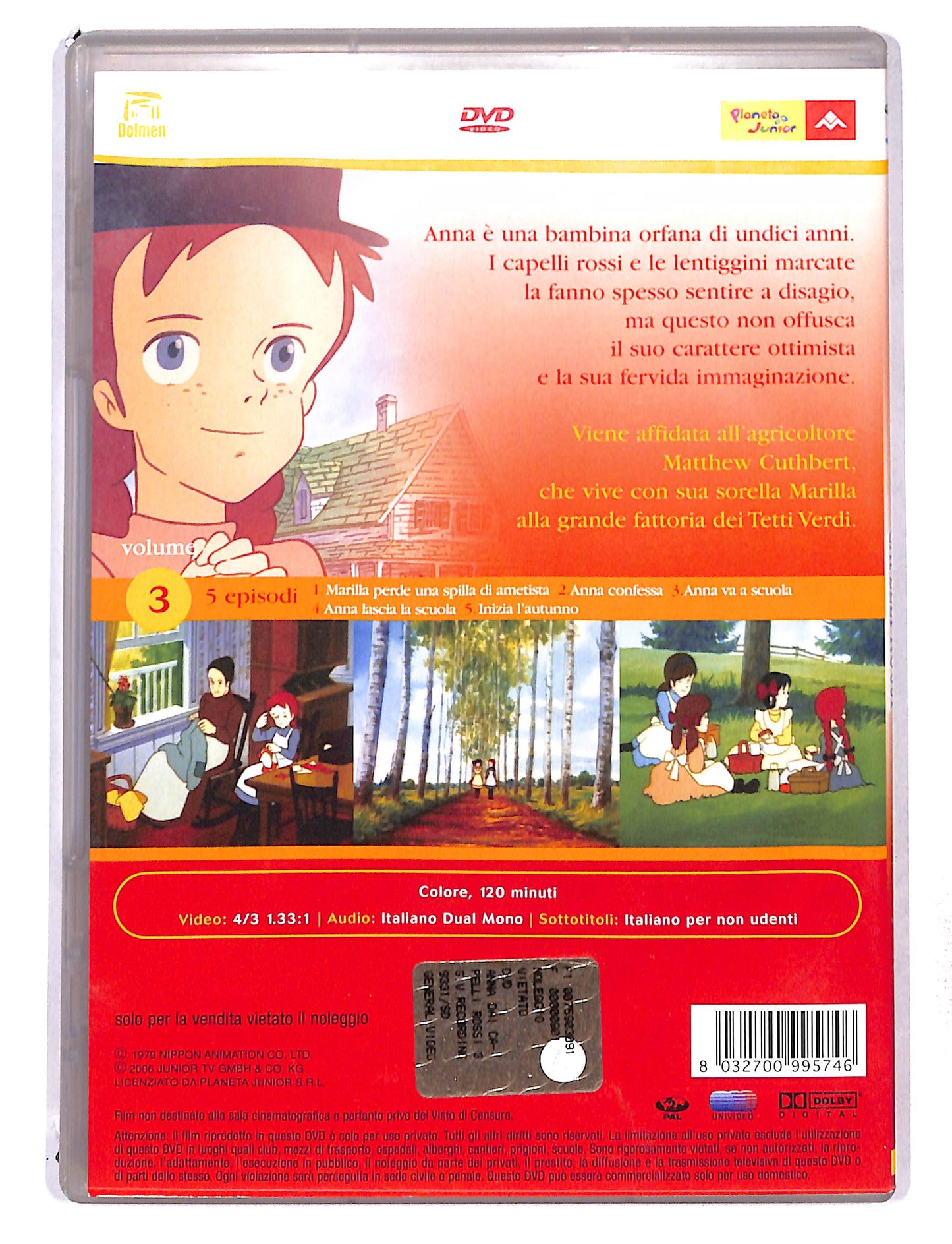 EBOND Anna dai capelli Rossi vol.3 DVD DB768428