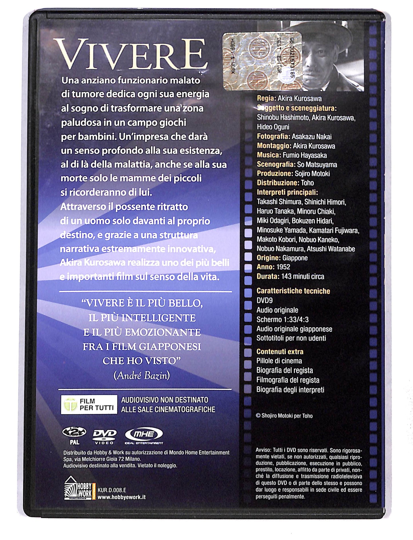 EBOND Vivere EDITORIALE DVD DB768445