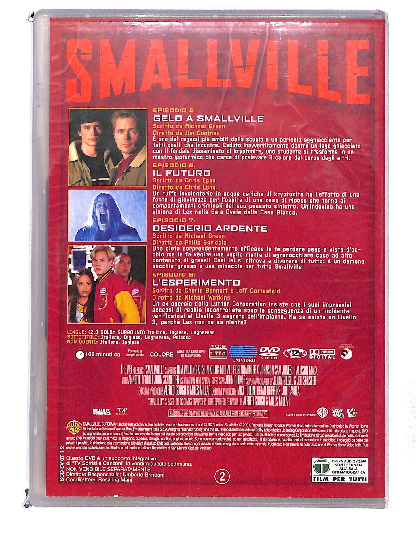 EBOND Smallville stagione 1 disco due EDITORIALE DVD DB768454