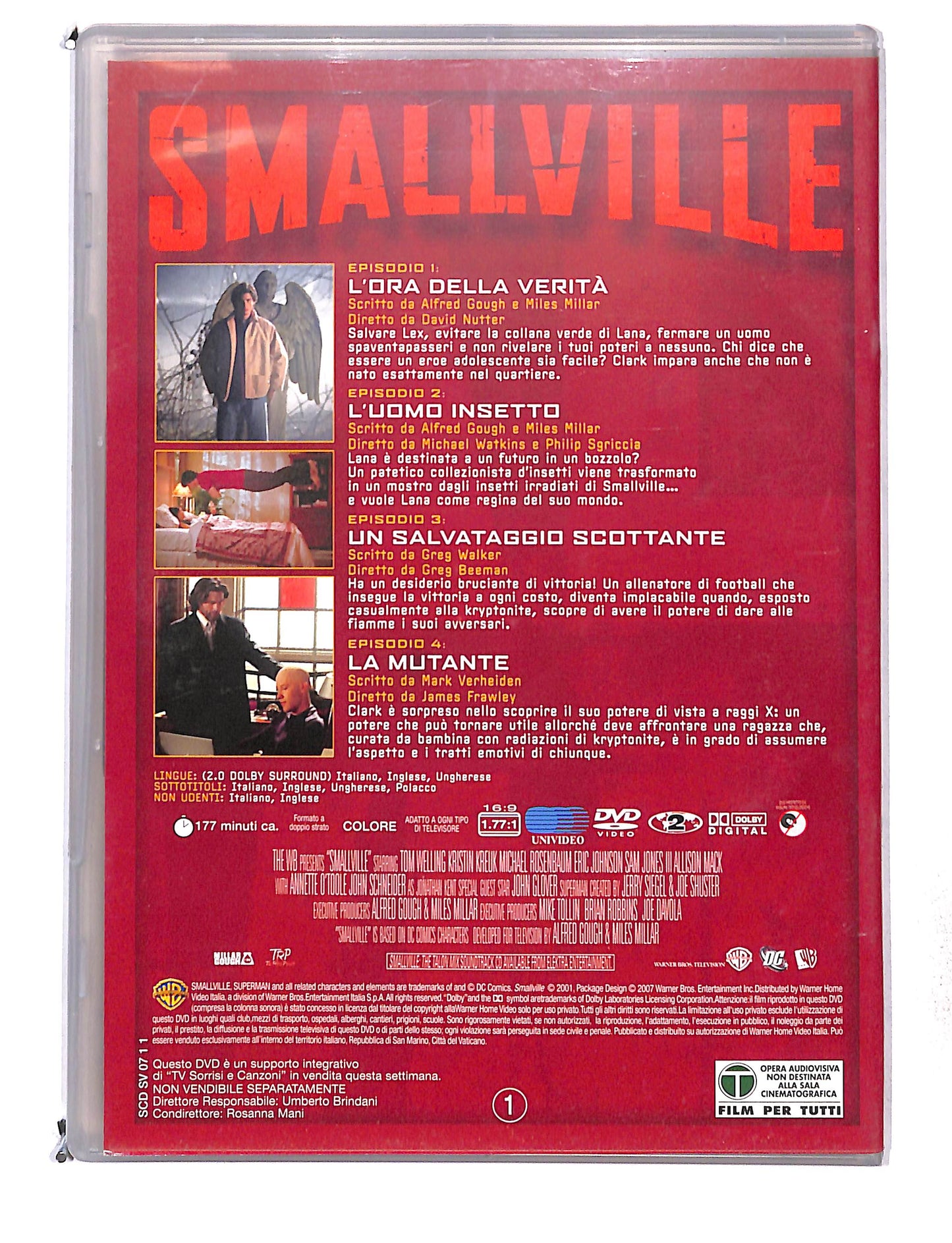EBOND Smallville Stagione 1 disco uno EDITORIALE DVD DB768456