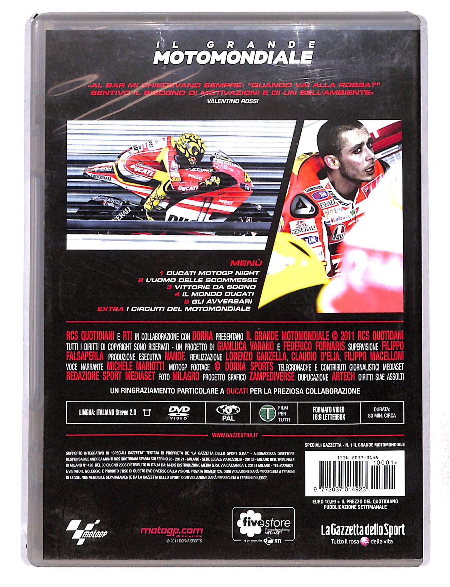EBOND Valentino e Ducati la grande sfida EDITORIALE DVD DB768465