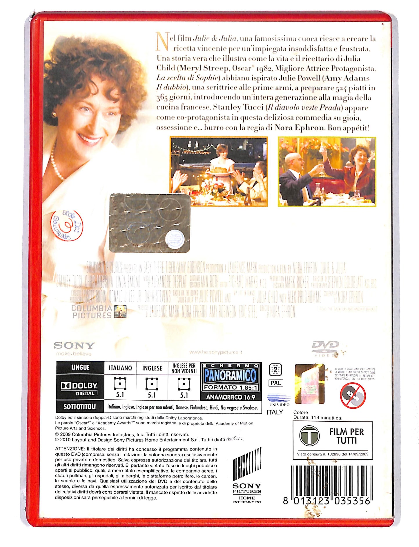 EBOND Julie & Julia NOLEGGIO DVD DB768603