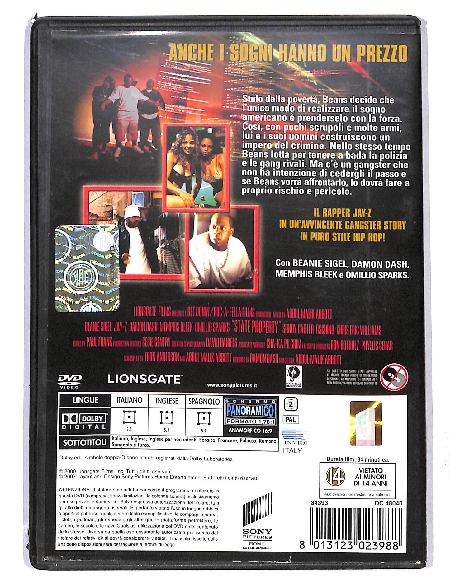 EBOND State Property NOLEGGIO DVD DB768613