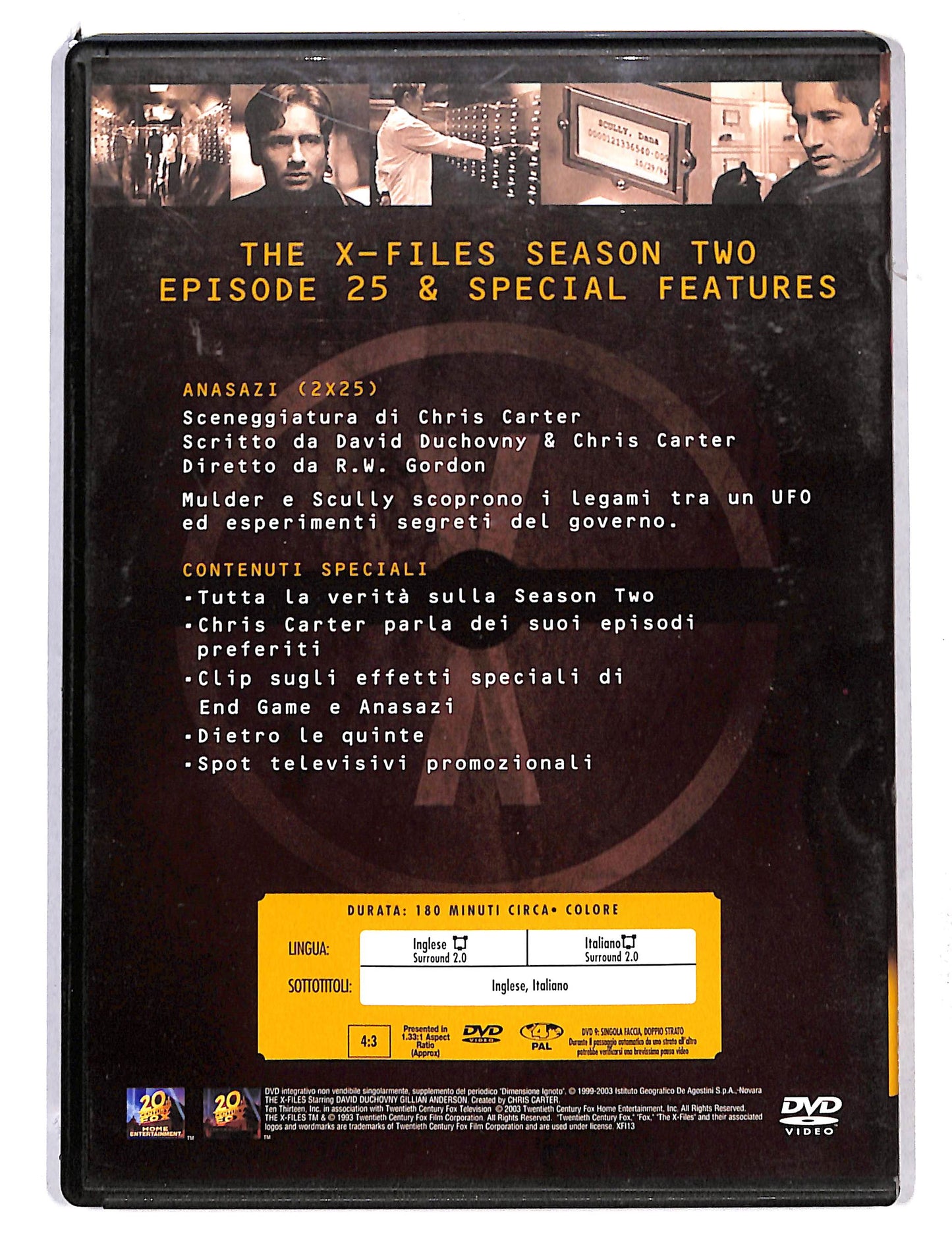 EBOND The X-Files season two vol.7 EDITORIALE DVD DB768649