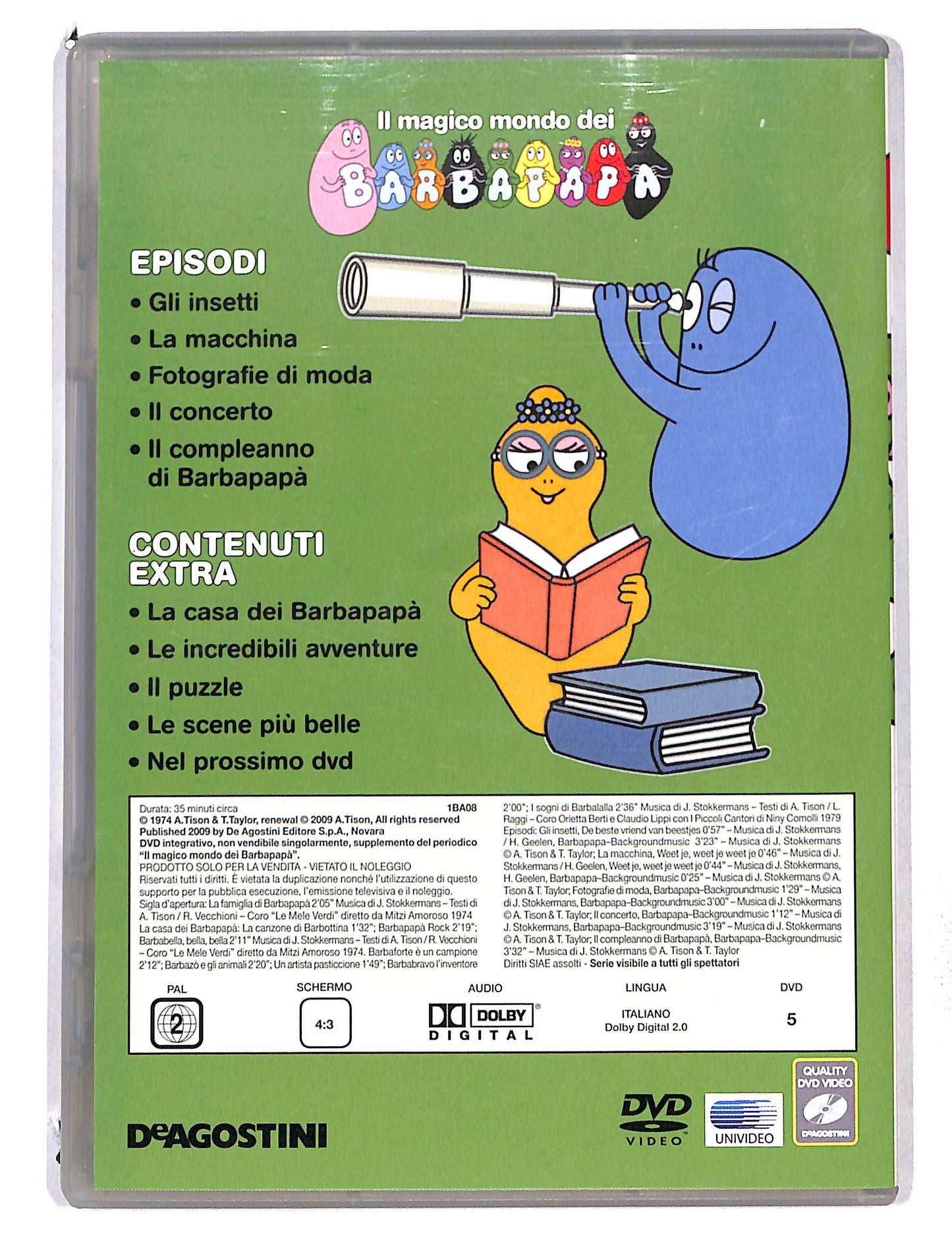 EBOND Il Magico mondo dei Barbapapa vol.8 EDITORIALE DVD DB768669