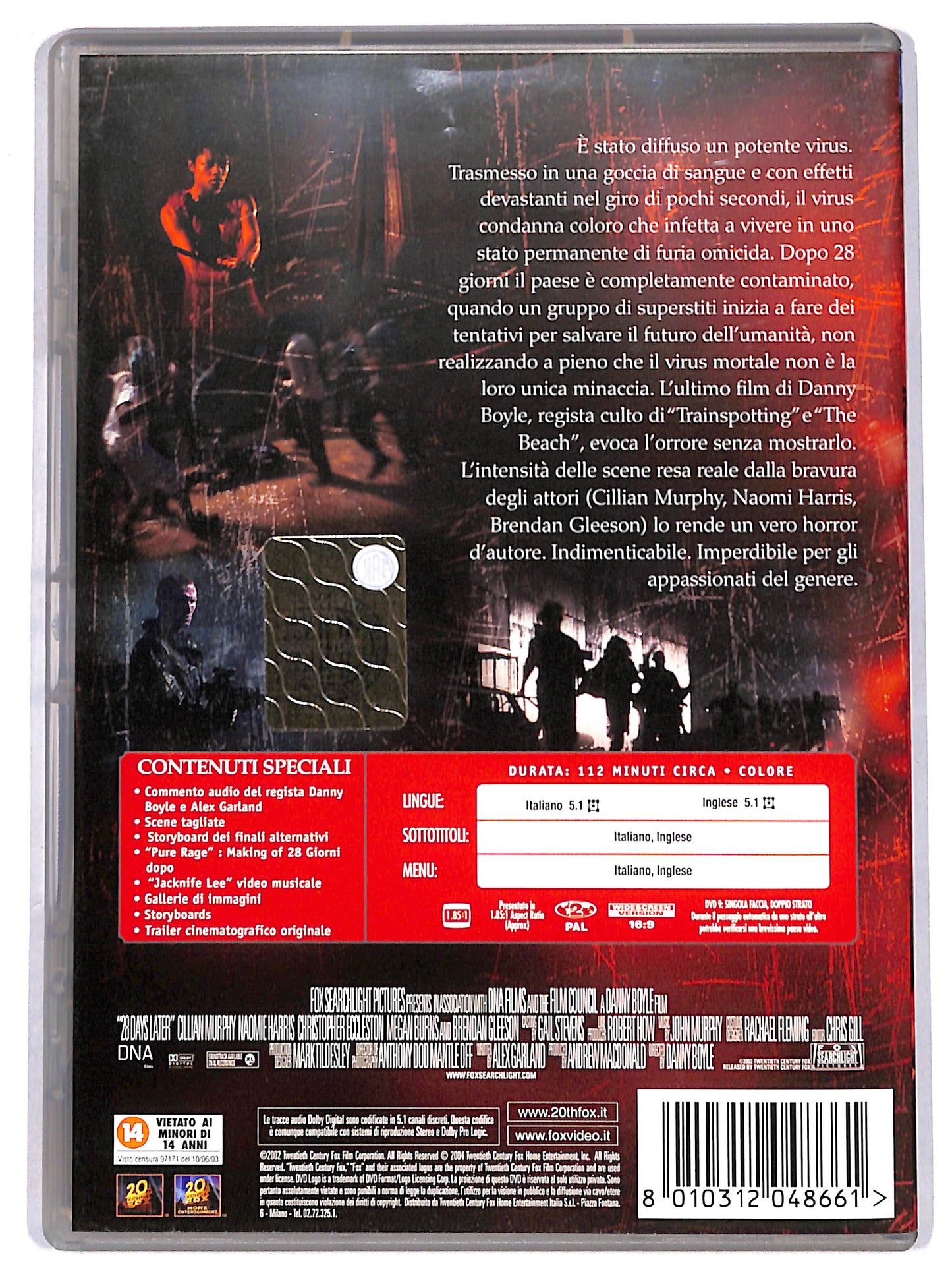 EBOND 28 giorni dopo DVD DB768829