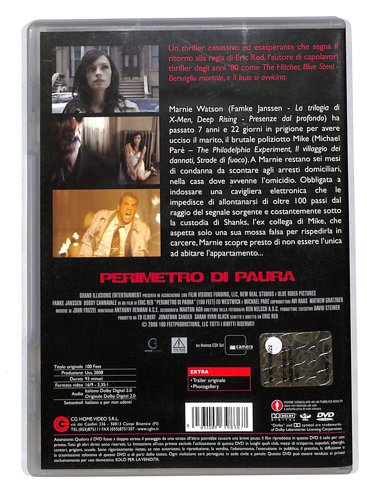 EBOND Permetro di paura DVD DB768831