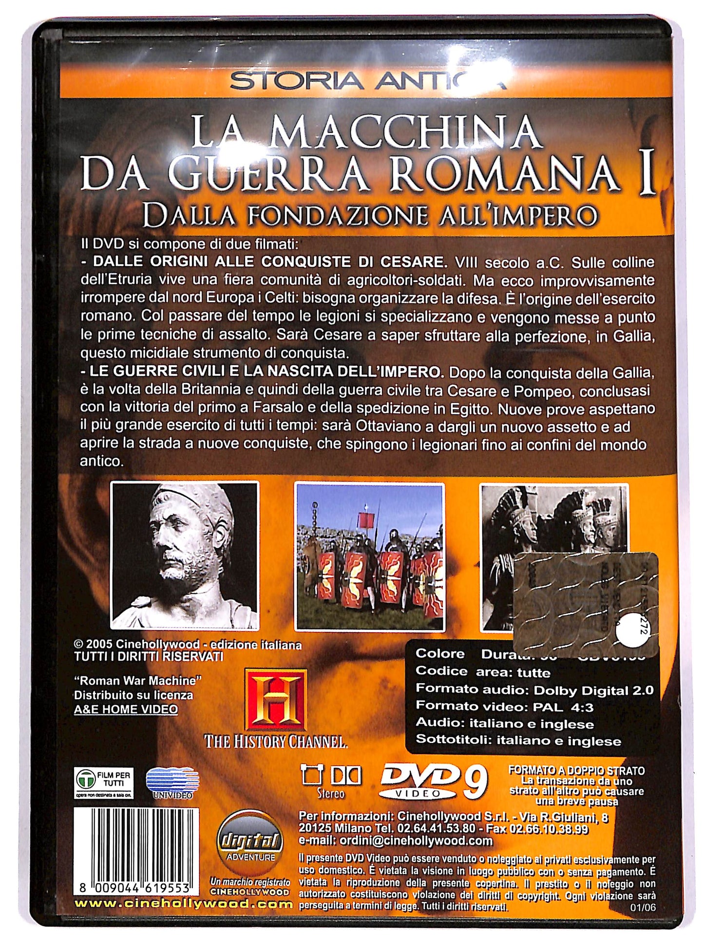 EBOND La macchina da guerra romana Vol.1 DVD DB768835