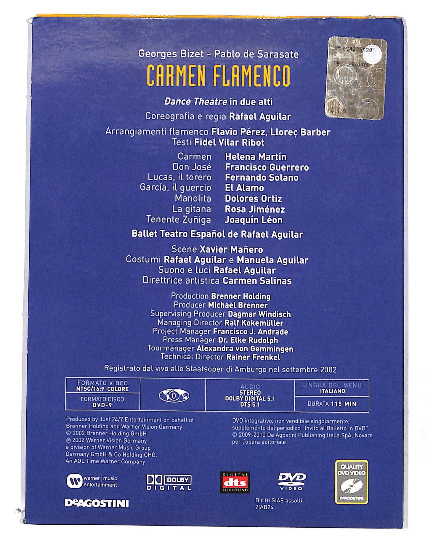 EBOND Invito al Balletto in dvd vol.24 Carmen Flamenco EDITORIALE DVD DB769104