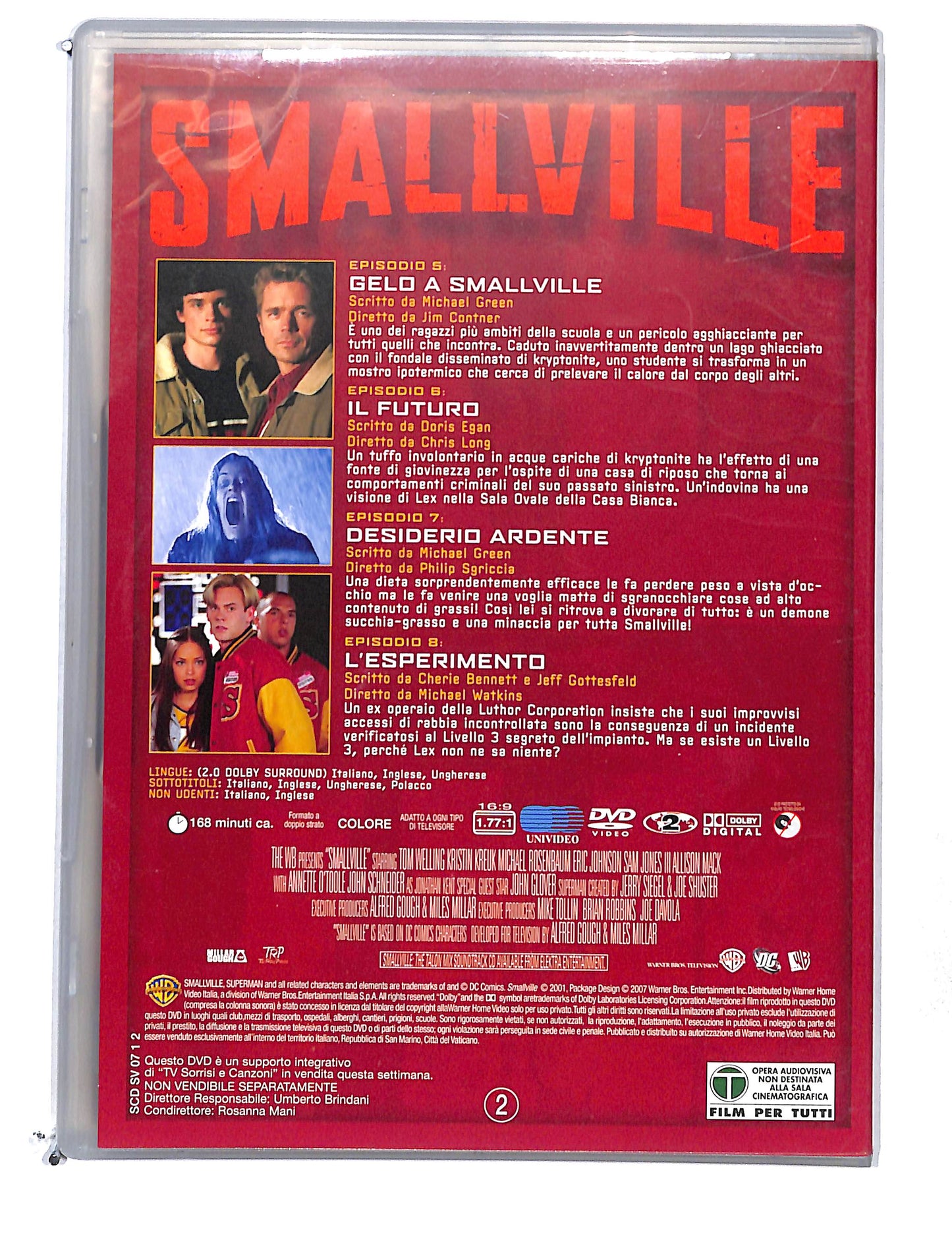 EBOND Smallville stagione Uno disco due EDITORIALE DVD DB769115
