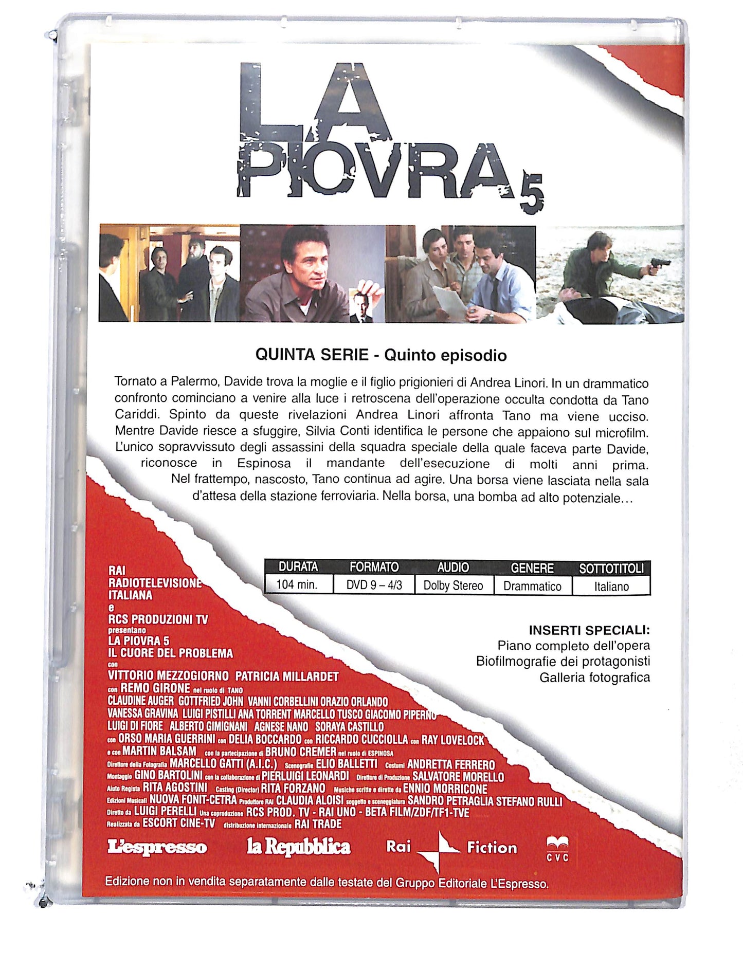 EBOND La Piovra 5 vol.3 - Quinto episodio EDITORIALE DVD DB769117