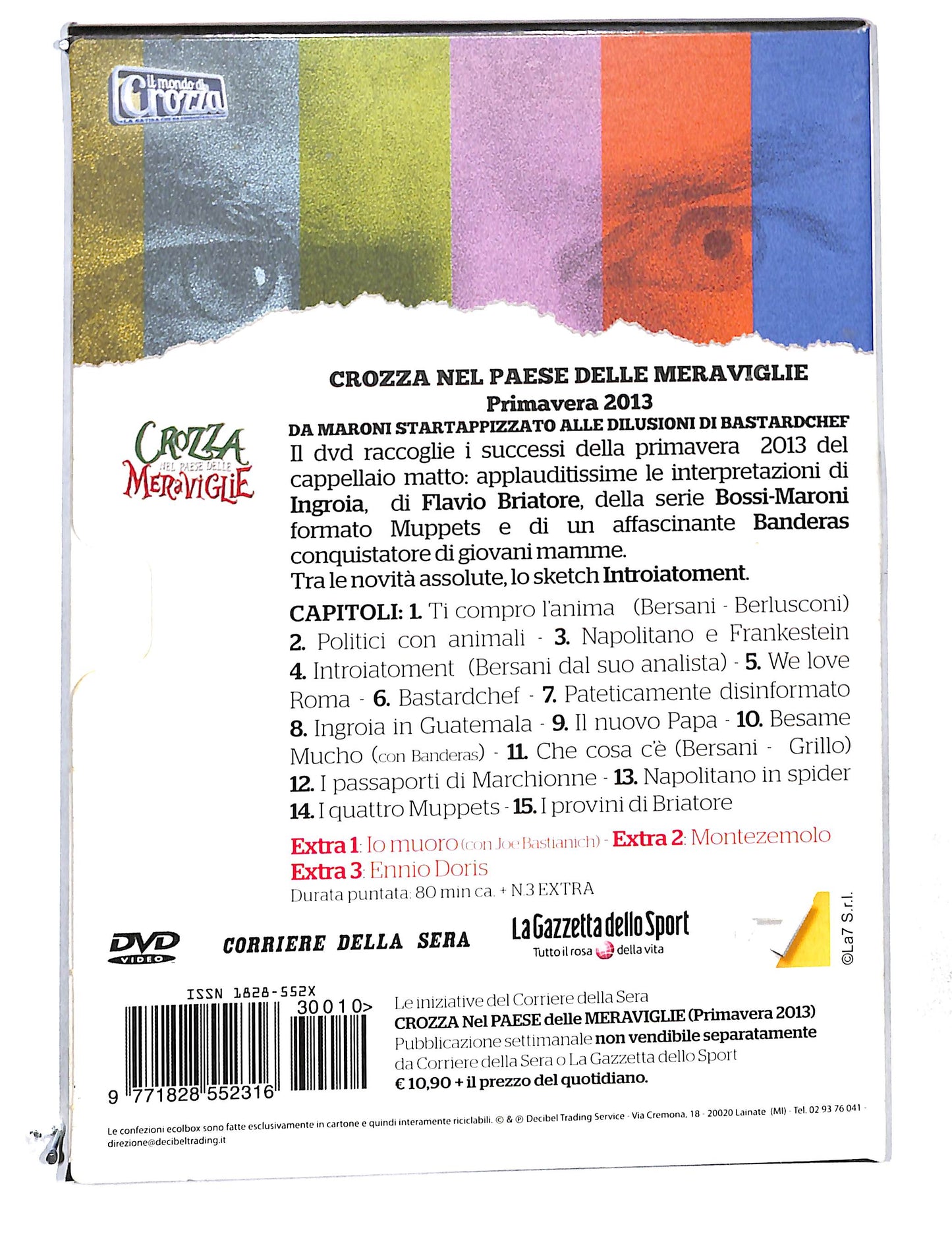 EBOND Il Mondo di Crozza vol.10 - Crozza nel paese delle meraviglie DVD DB769119