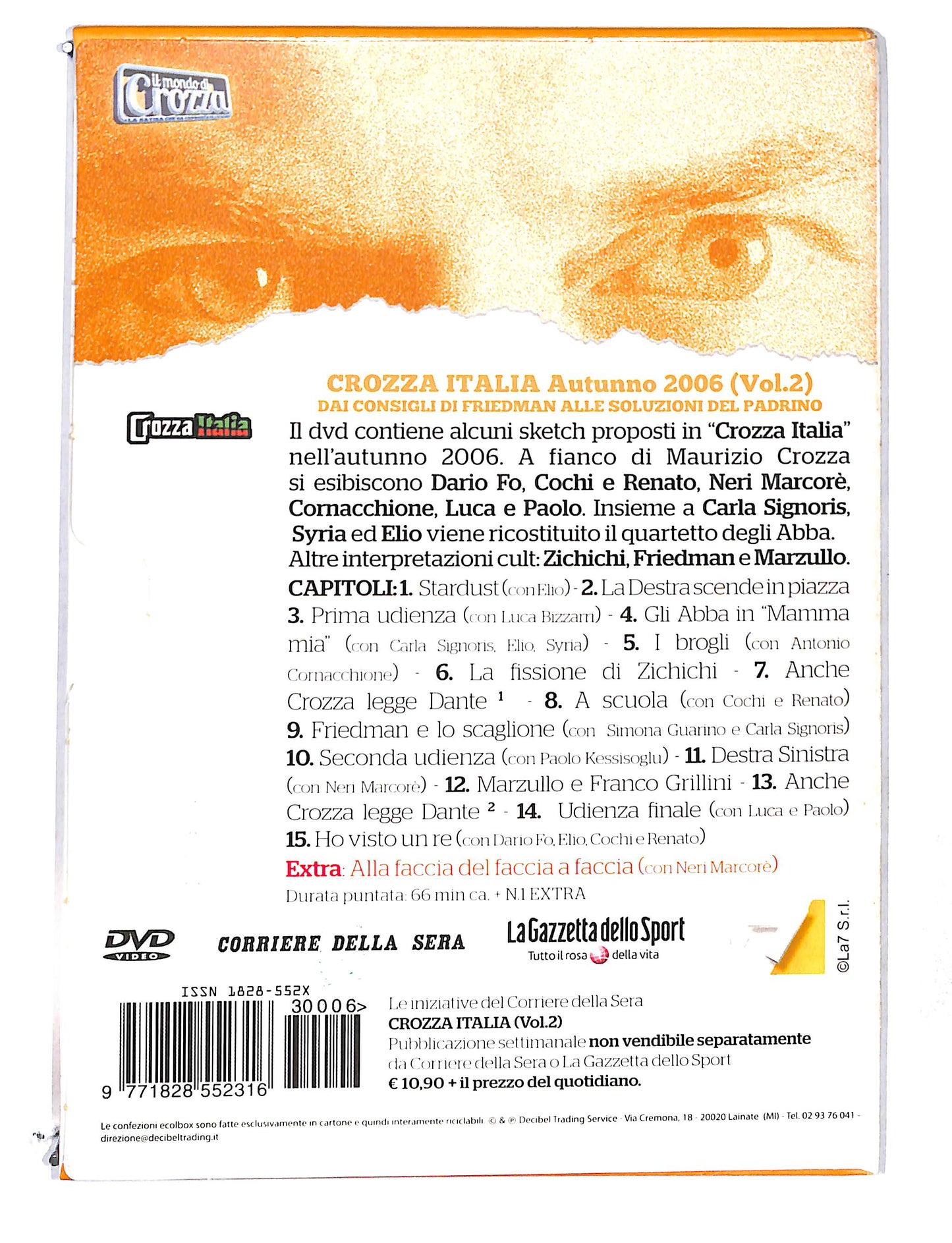 EBOND Il Mondo di Crozza vol.6 dai consigli di Friedman DIGIPACK DVD DB769122