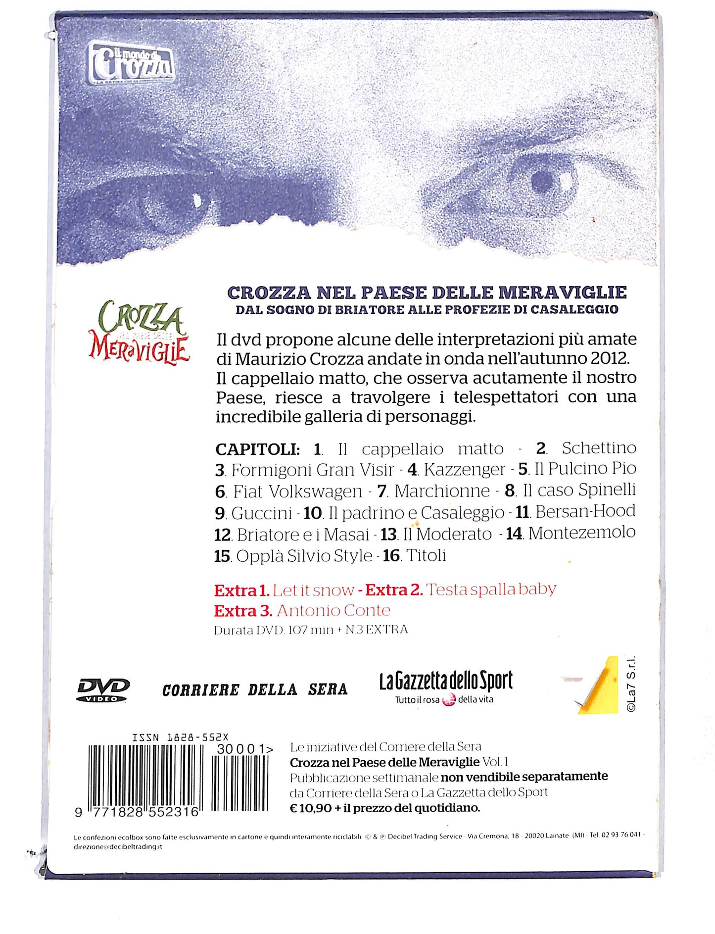 EBOND Il Mondo di Crozza vol.1 dal sogno di Briatore DVD DB769127