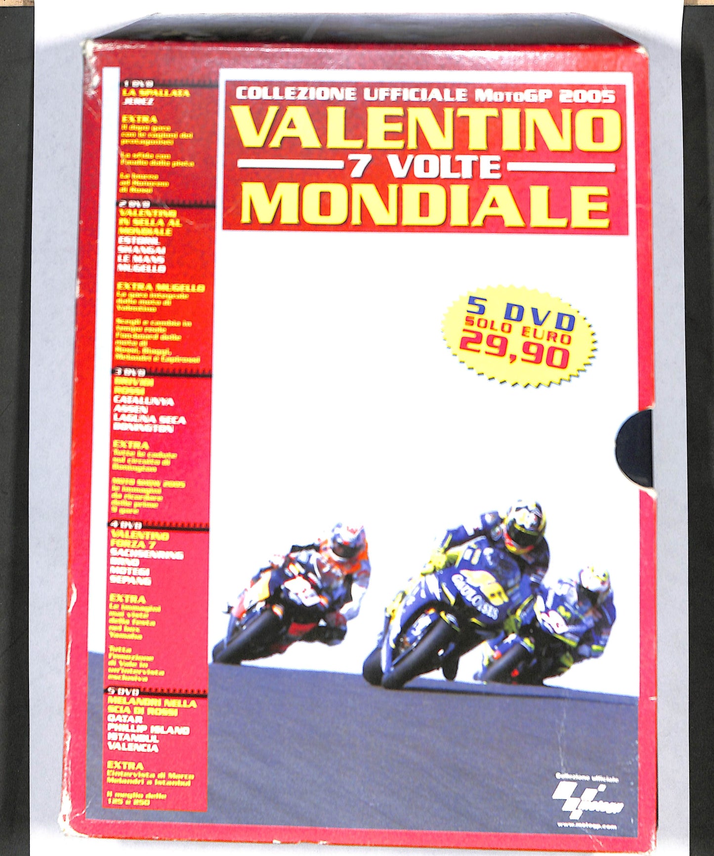 EBOND Valentino 7 volte Mondiale - MotoGP 2005 Cofanetto 5 dvd DVD DB769130