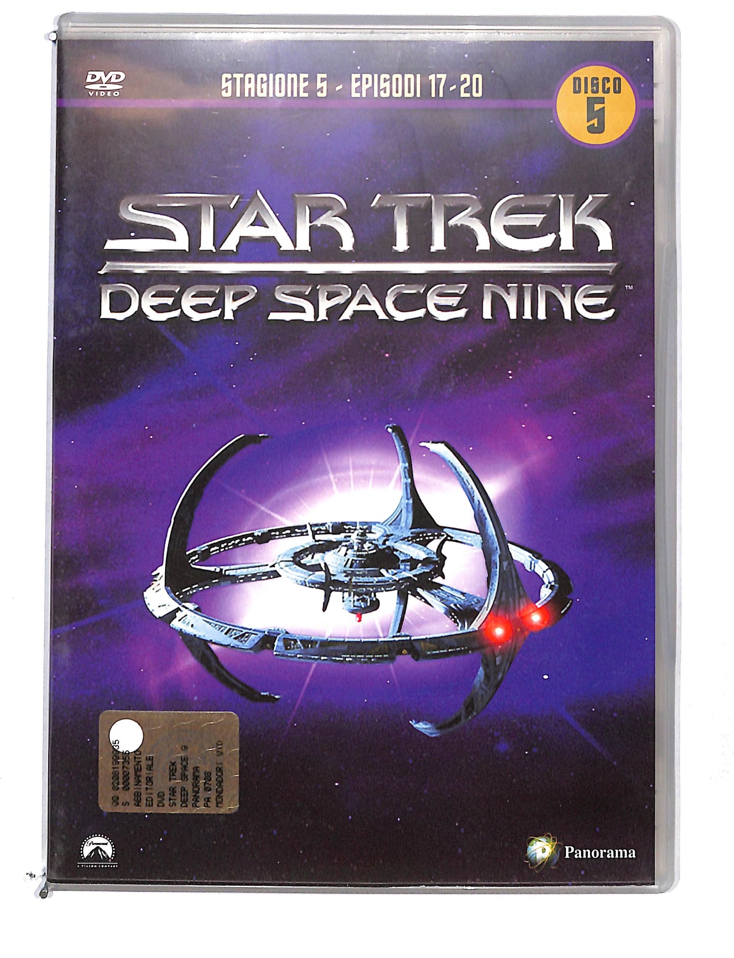 EBOND StarTrek deep space nine stagione 5 disco 5 - eps 17-20 DVD DB769136