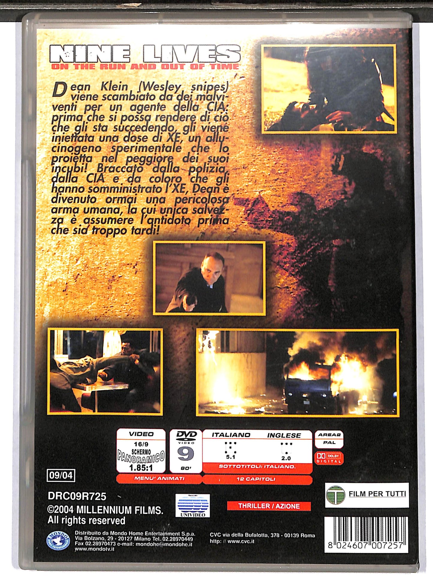 EBOND nine lives NOLEGGIO DVD DB769325