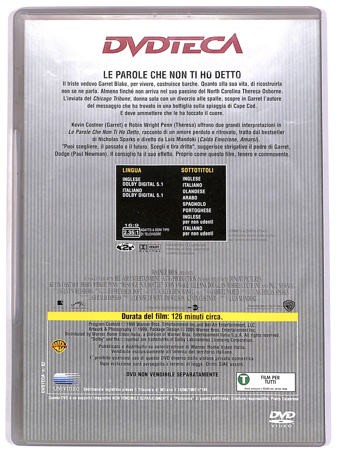 EBOND Le parole che non ti ho detto EDITORIALE DVD DB769351