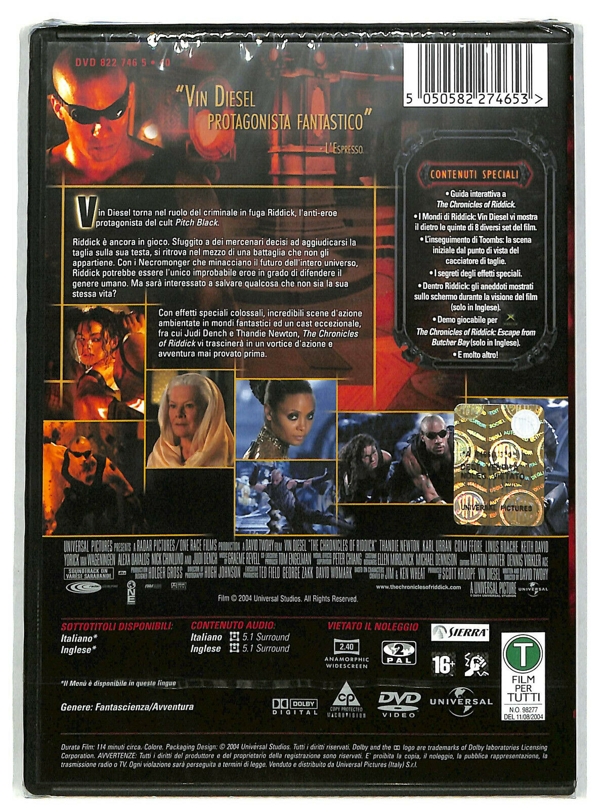 EBOND He Chronicles Of Riddick DVD DB769627