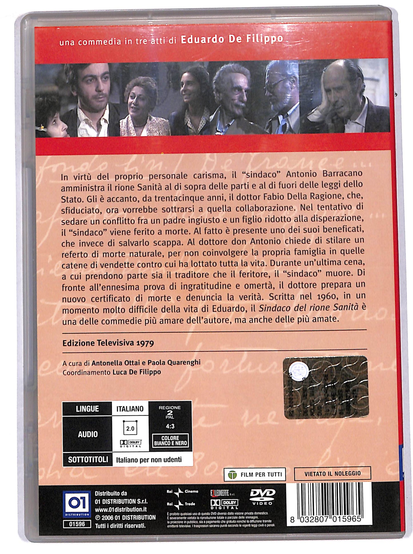 EBOND il sindaco del rione sanita' DVD DB769809