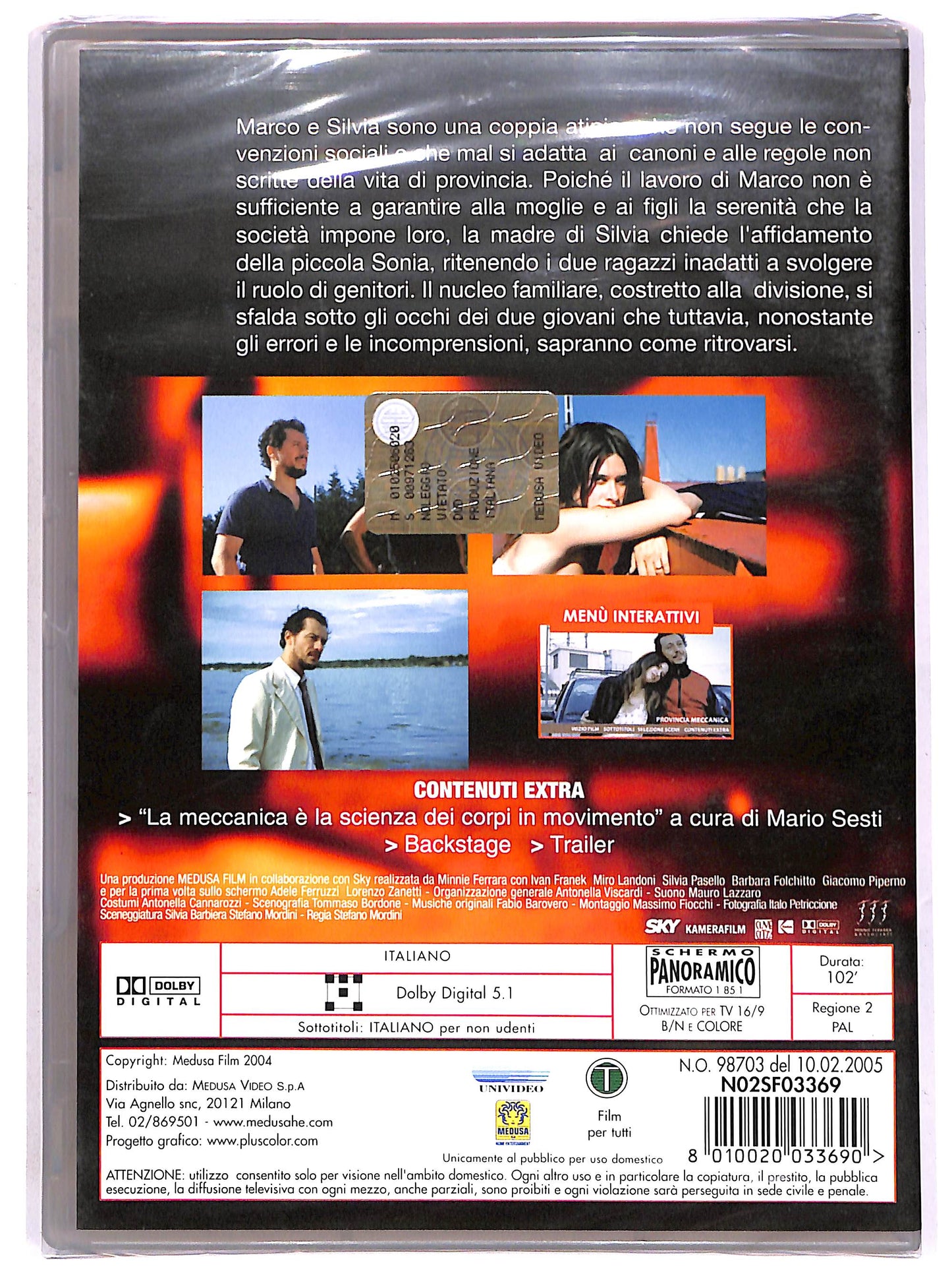 EBOND Provincia meccanica DVD DB769843