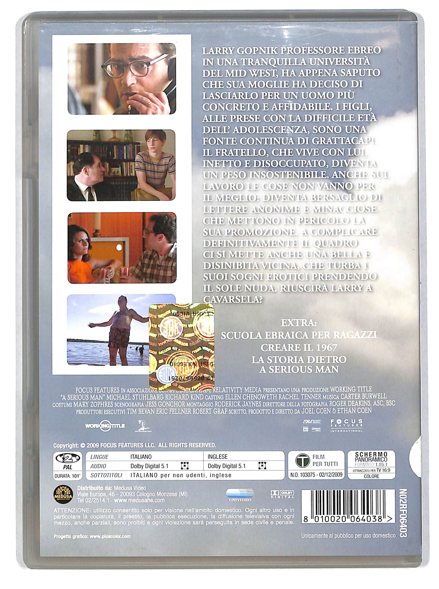 EBOND A Serious Man Noleggio DVD DB769849