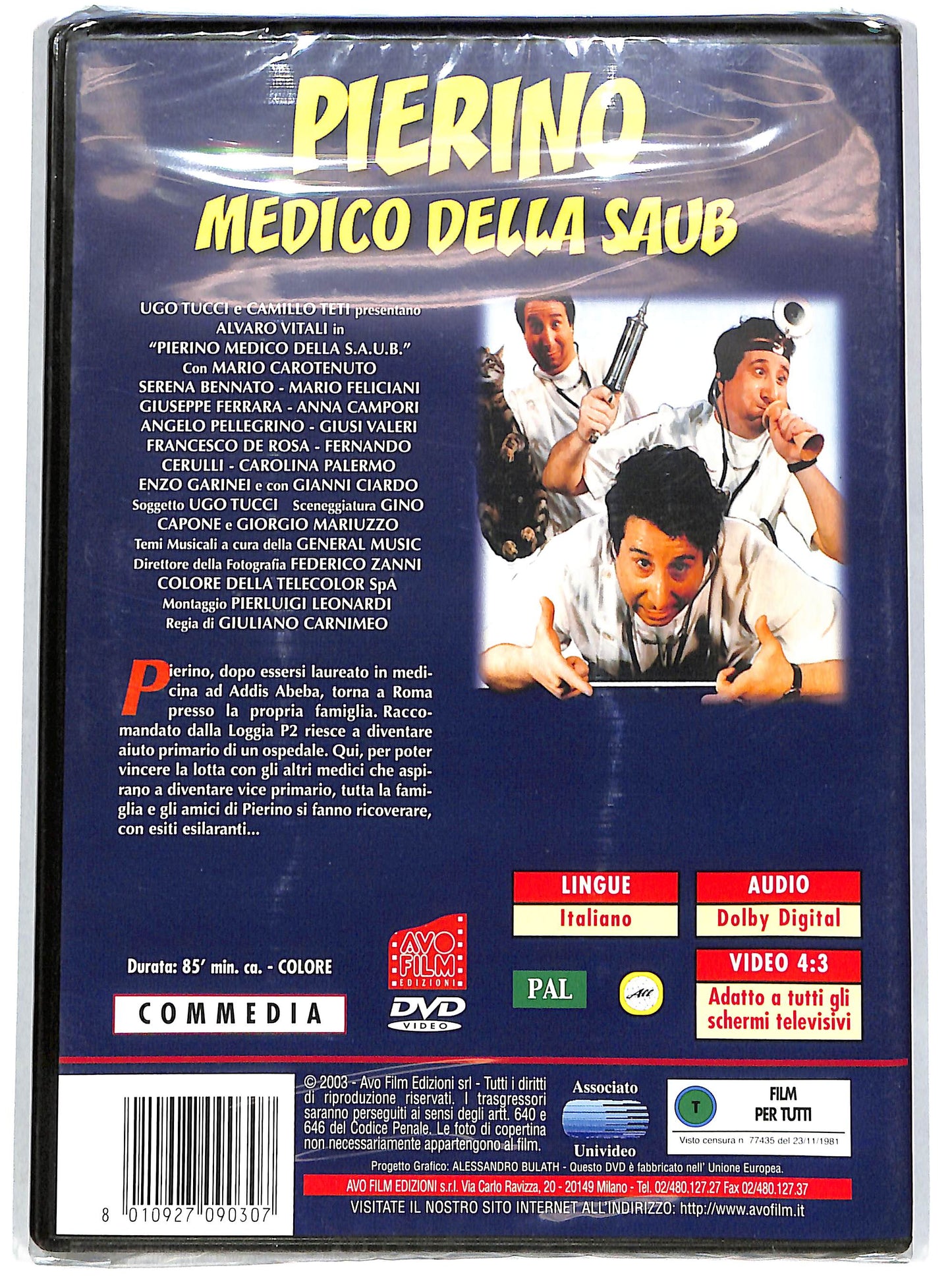 EBOND Pierino medico della S.A.U.B. DVD DB770115