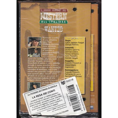 EBOND Wanted (1967) Giuliano Gemma - Western All'italiana DVD DB770316