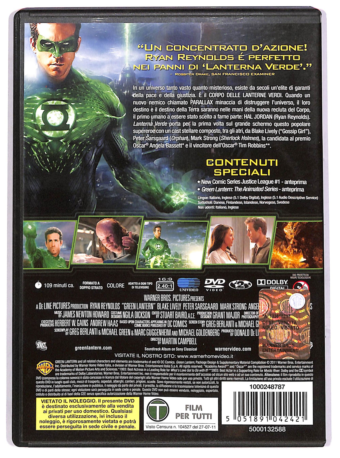 EBOND Lanterna Verde DVD DB770331