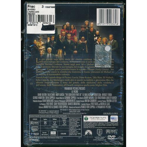 EBOND Il Padrino - Parte 3 DVD DB770617