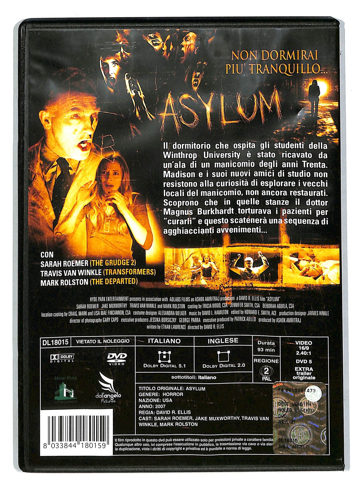 EBOND Asylum DVD DB770635