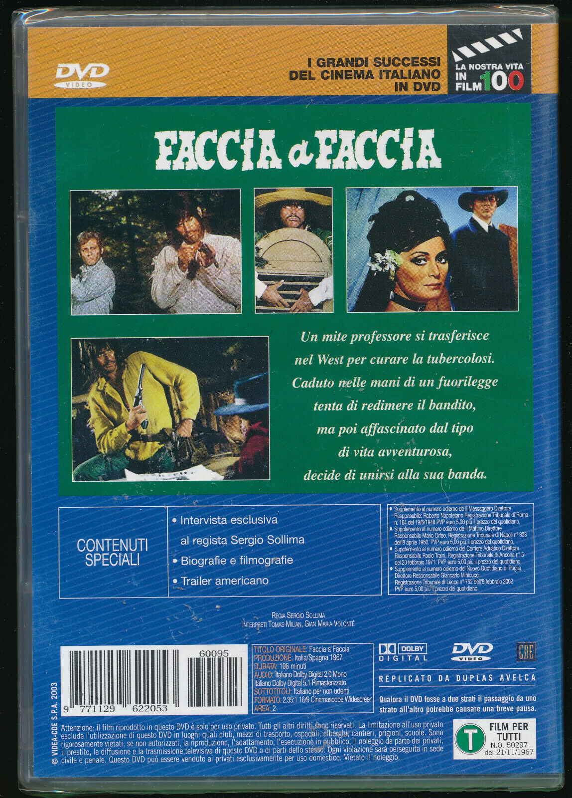 EBOND Faccia a Faccia  Editoriale DVD DB770655