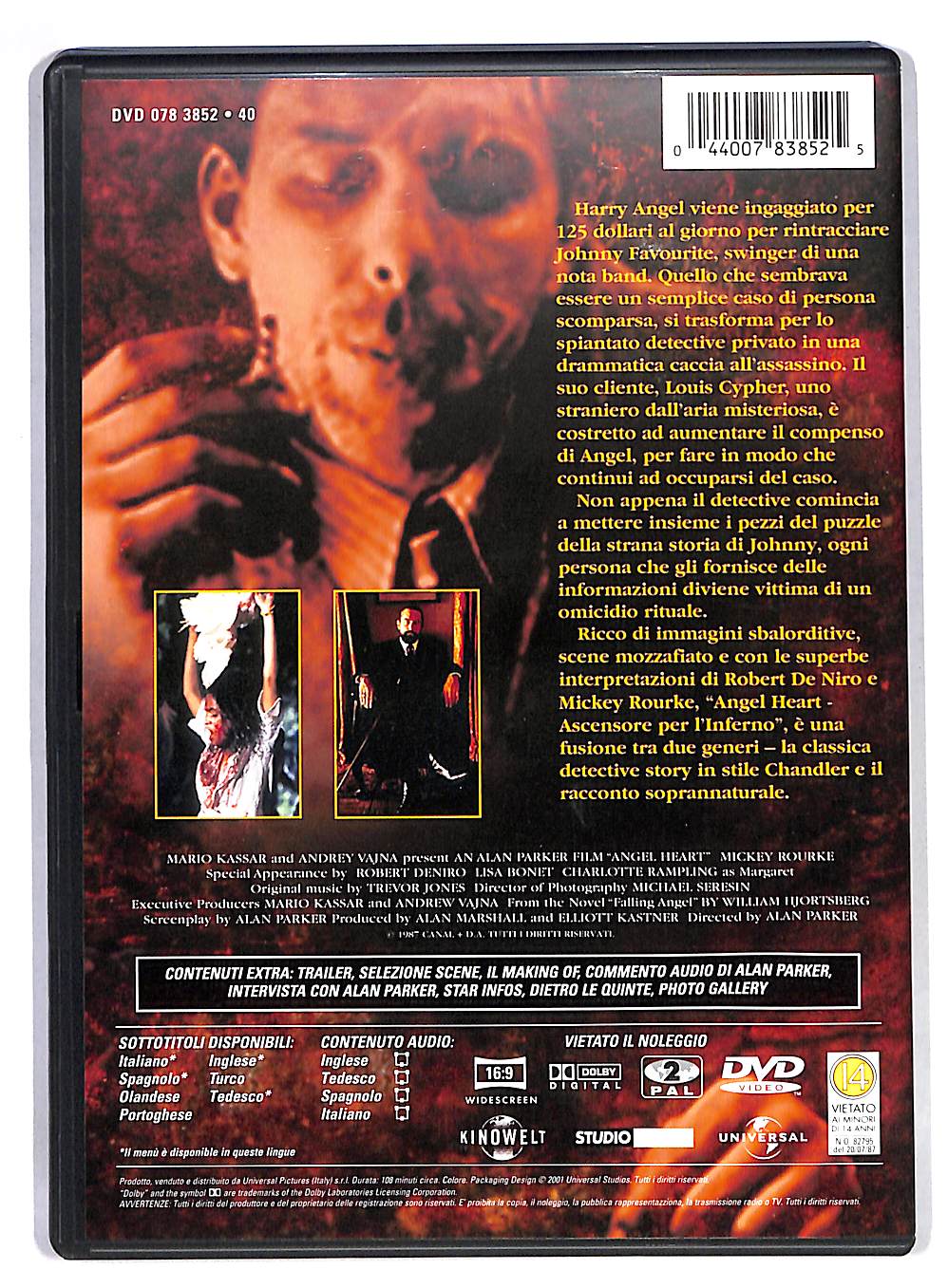 EBOND Angel heart - Ascensore per l'inferno DVD DB770805