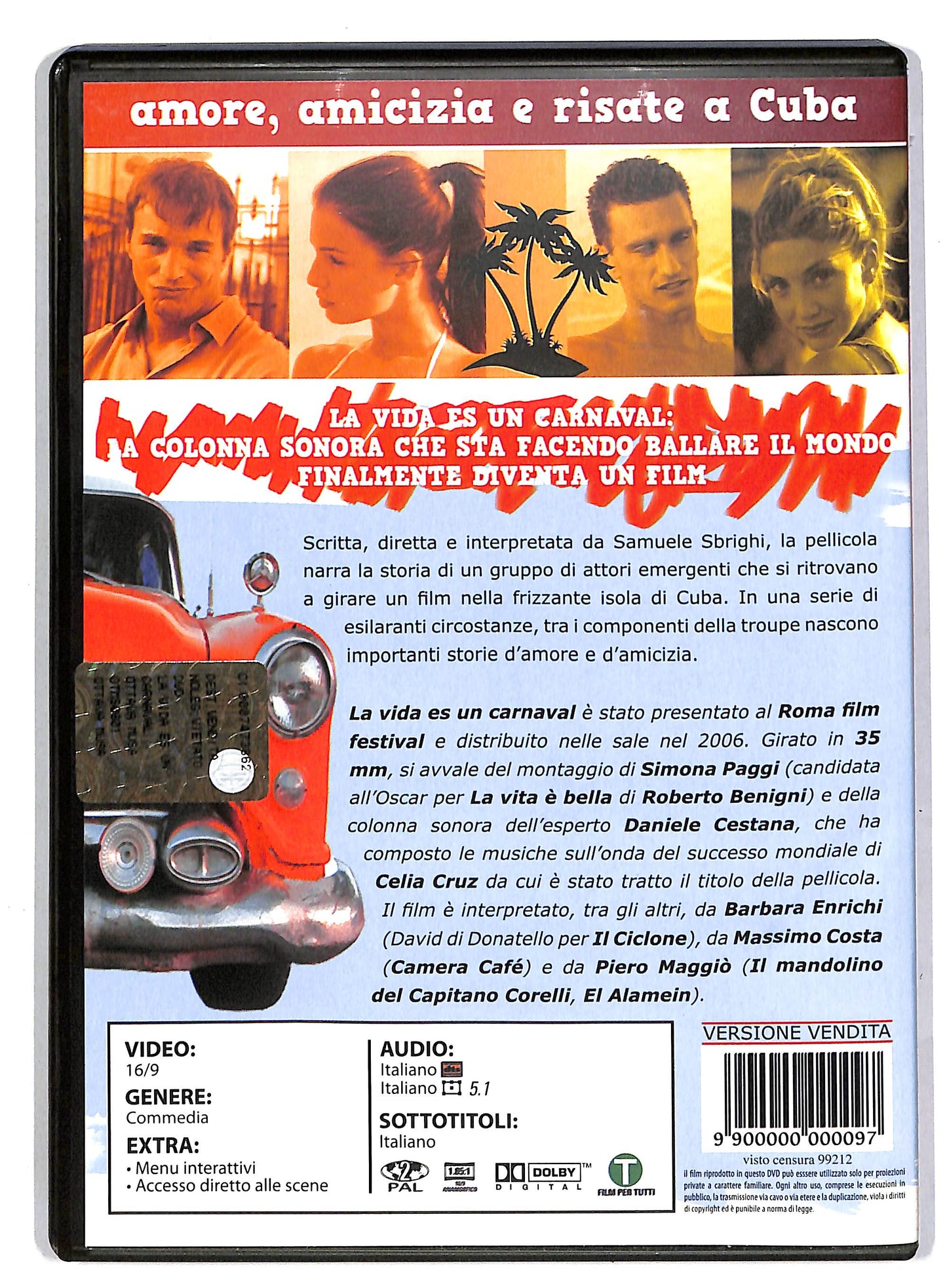 EBOND La vida es un carnaval DVD DB770828