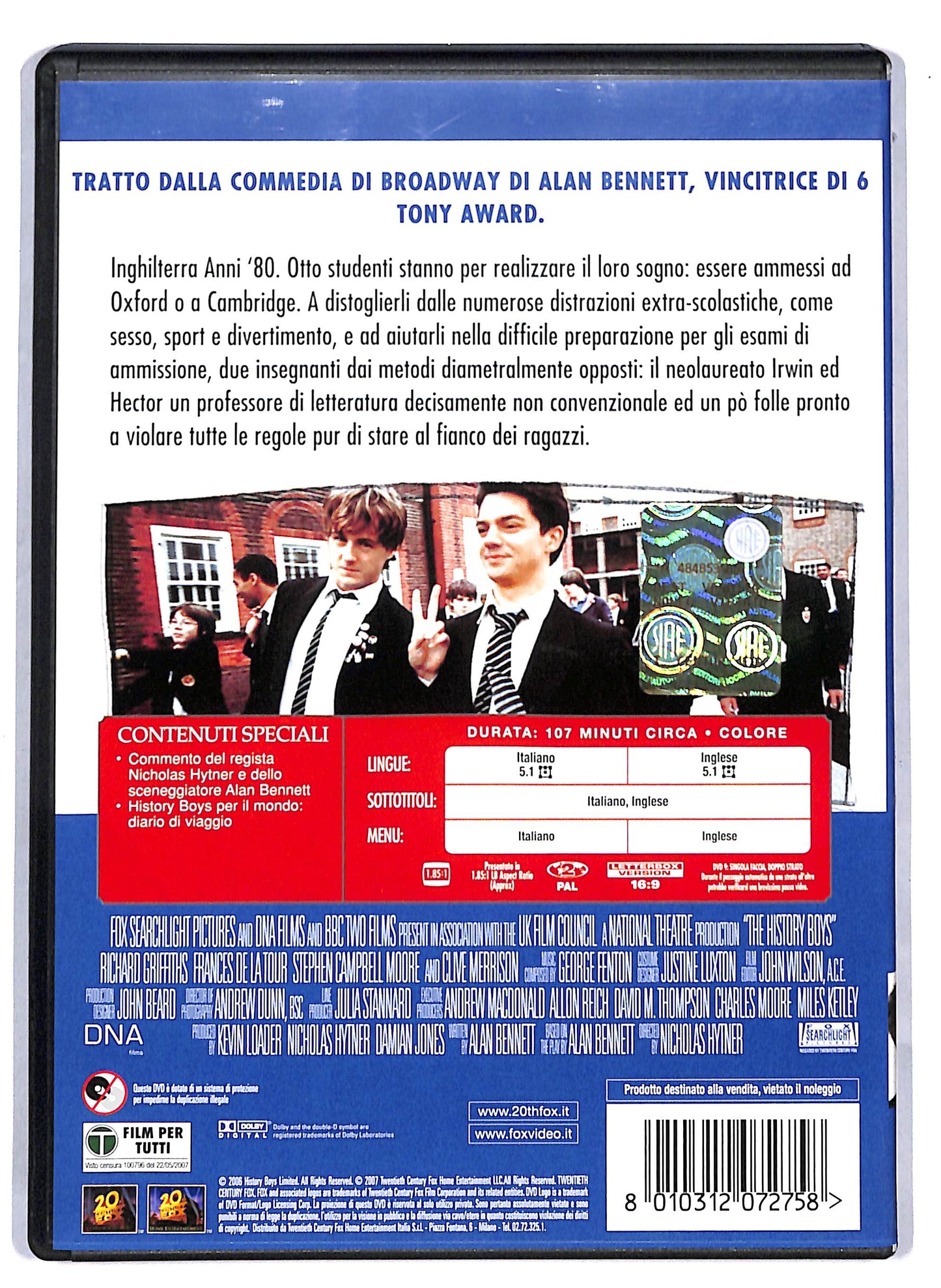 EBOND The History Boys DVD DB770829