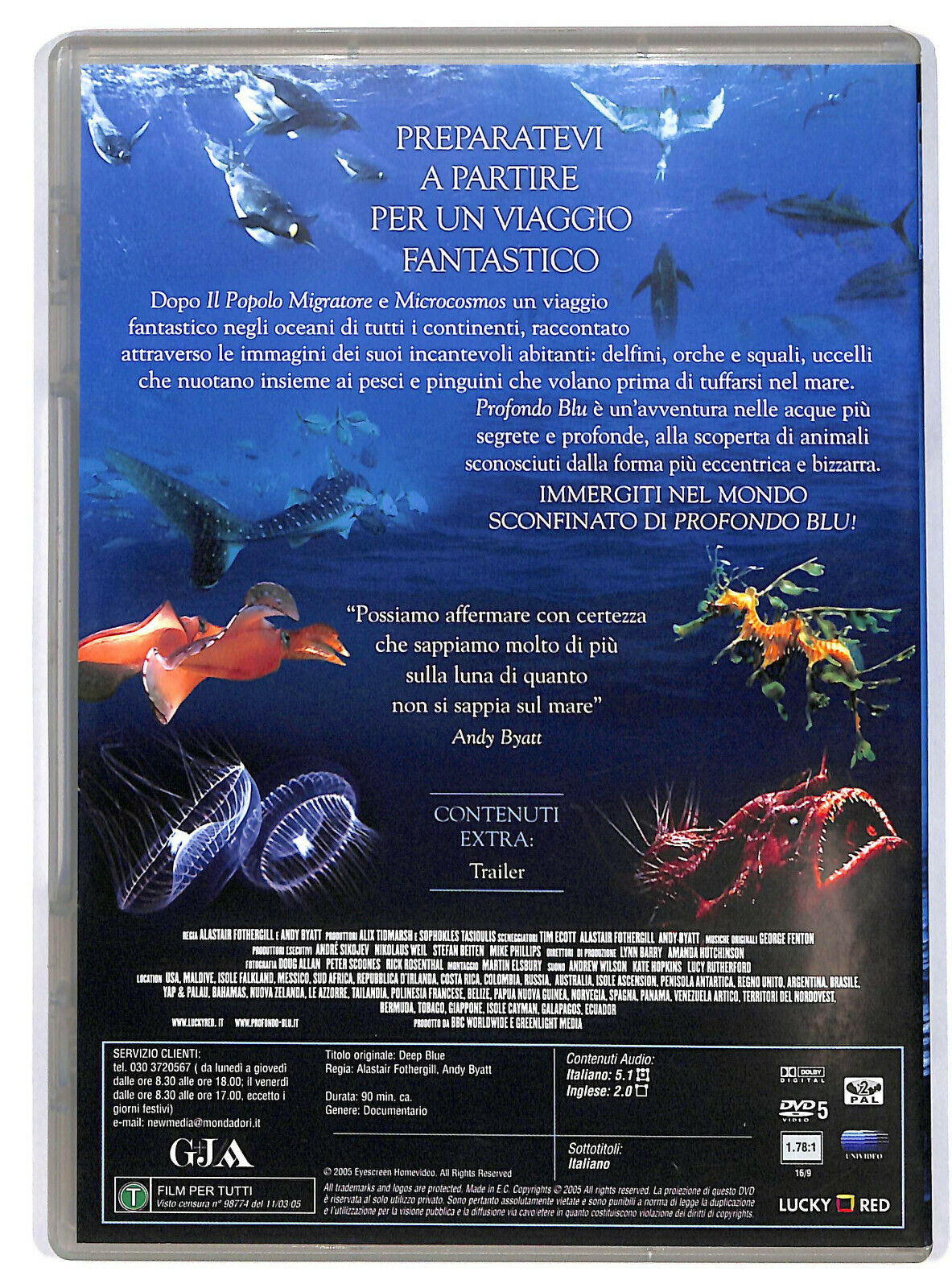 EBOND Profondo Blu  Editoriale DVD DB771324