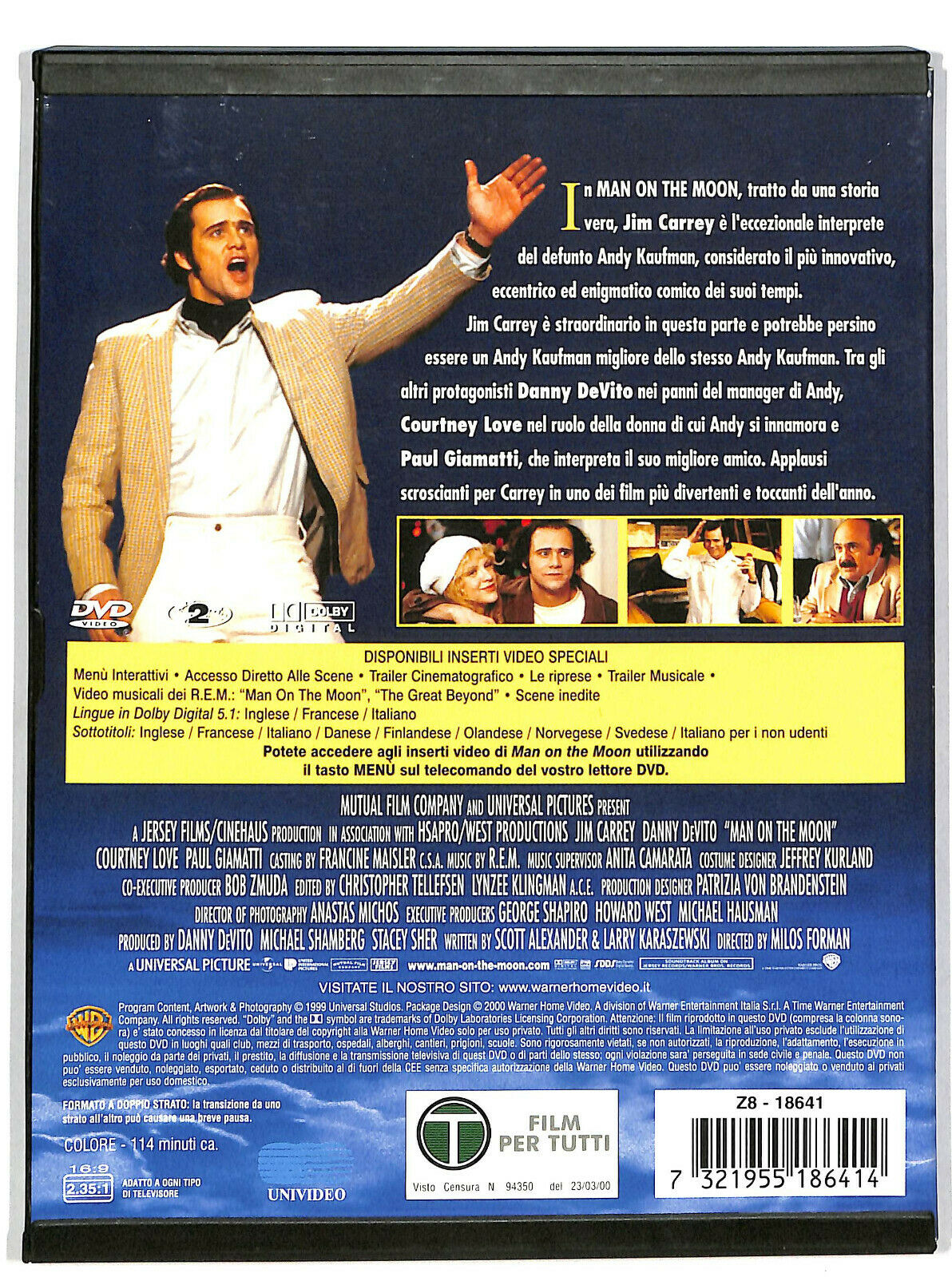 EBOND Man On The Moon SNAPPER DVD DB771326