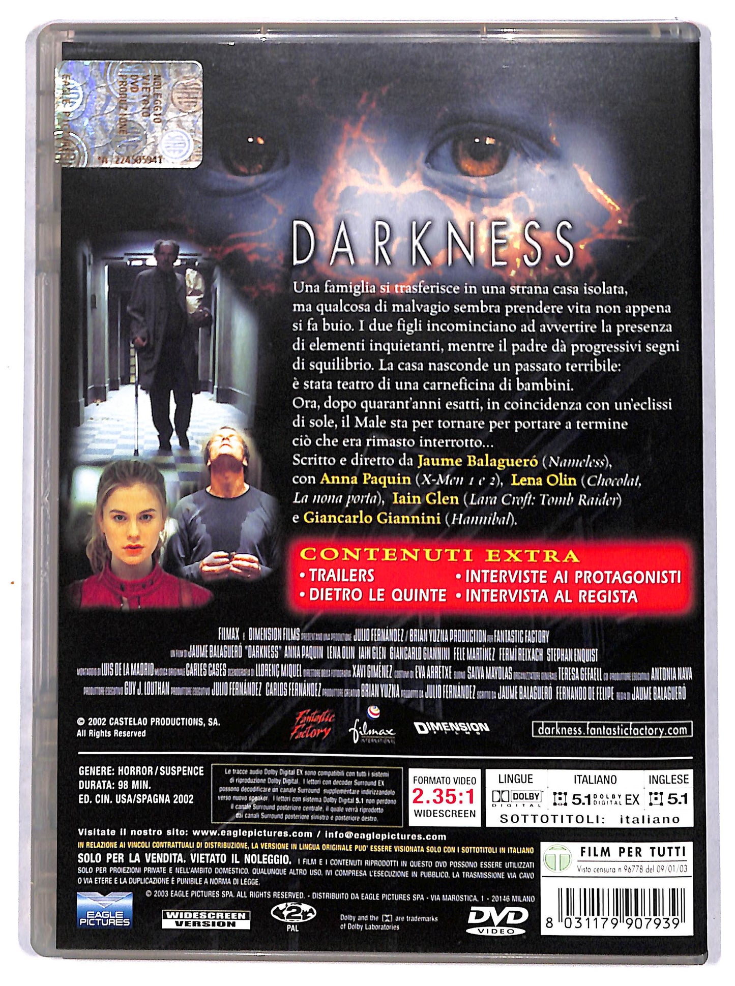 EBOND darkness DVD DB771532