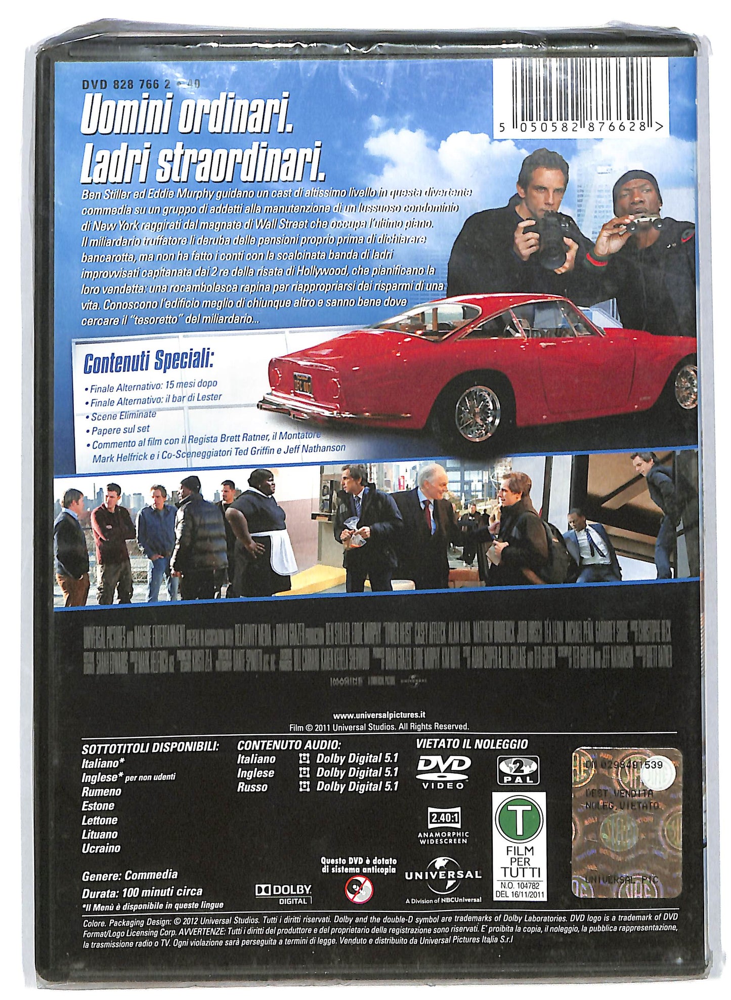 EBOND Tower Heist - Colpo ad alto livello NOLEGGIO DVD DB771534